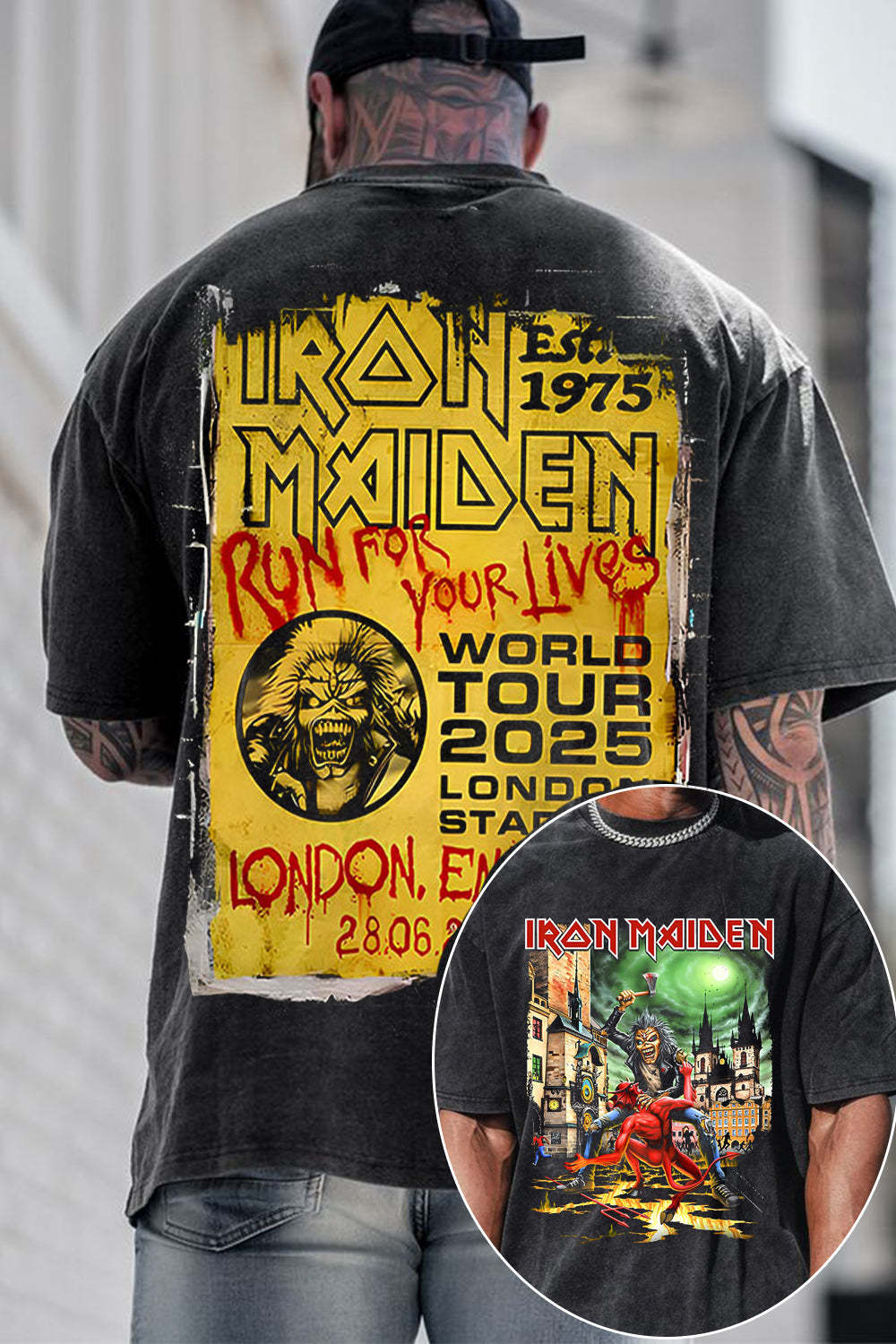 Ironmaiden Washed Cotton Shirt