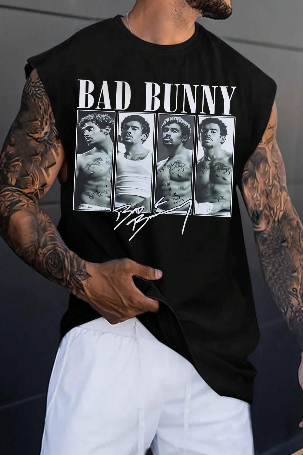 Bad Bunny Sexy  Men's vest