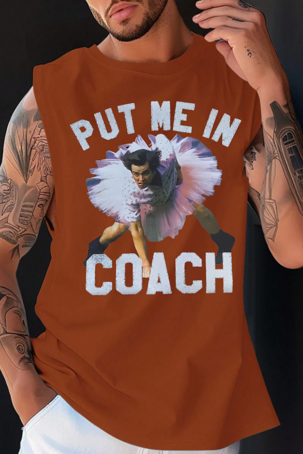 Ace Ventura Put Me In Coach Jim Carrey Funny Tank