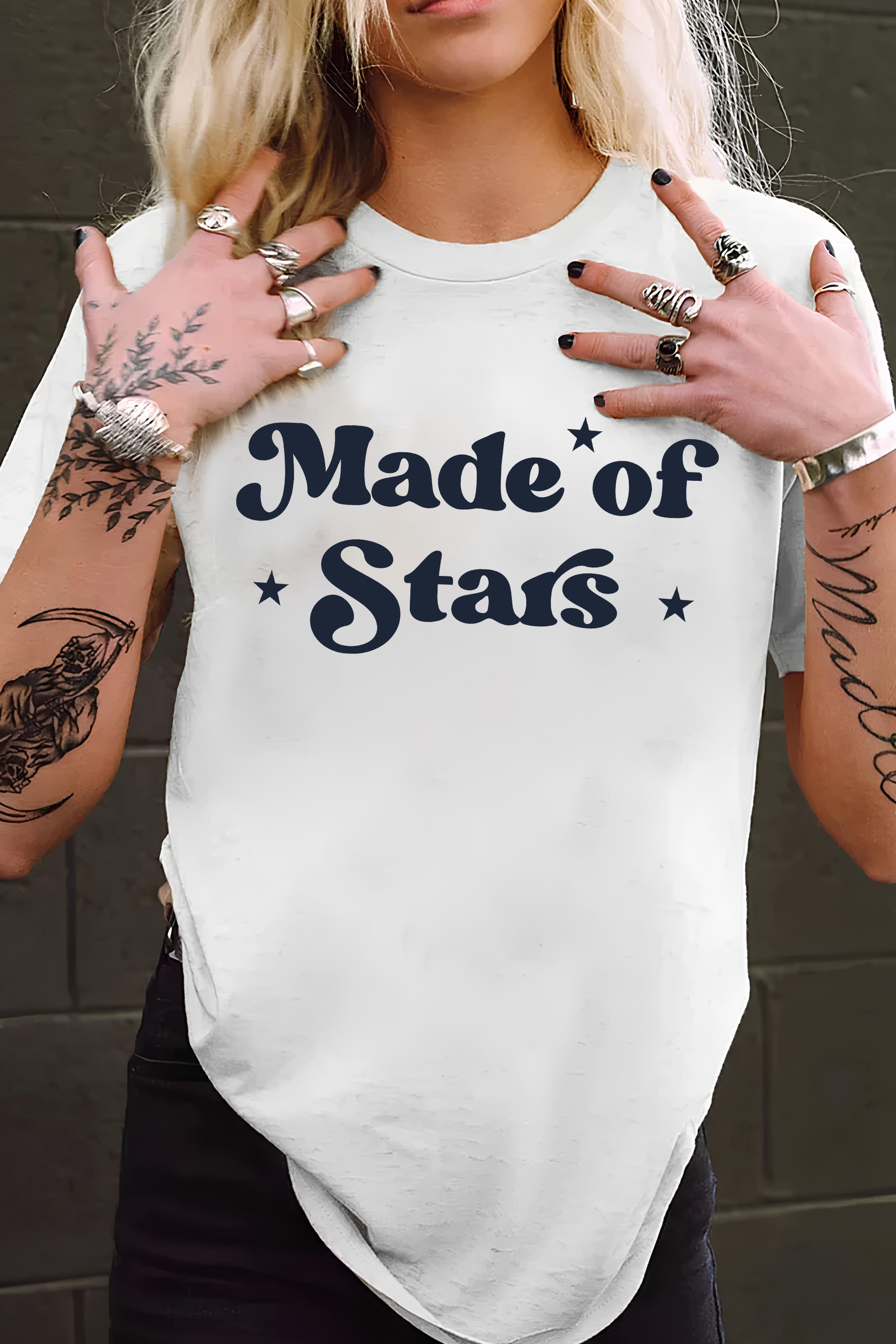 Made of Stars Ringer T-SHIRT