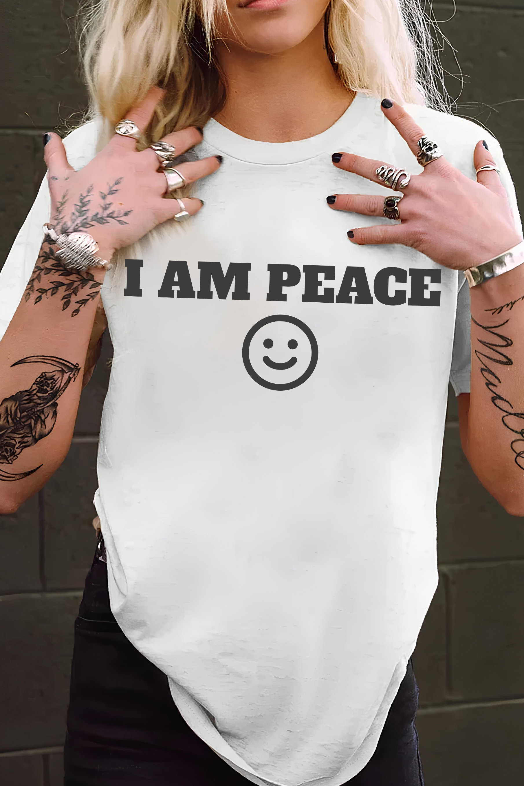 I COME IN PEACE/I‘M PEACE Part 2 - Unisex T-SHIRT 