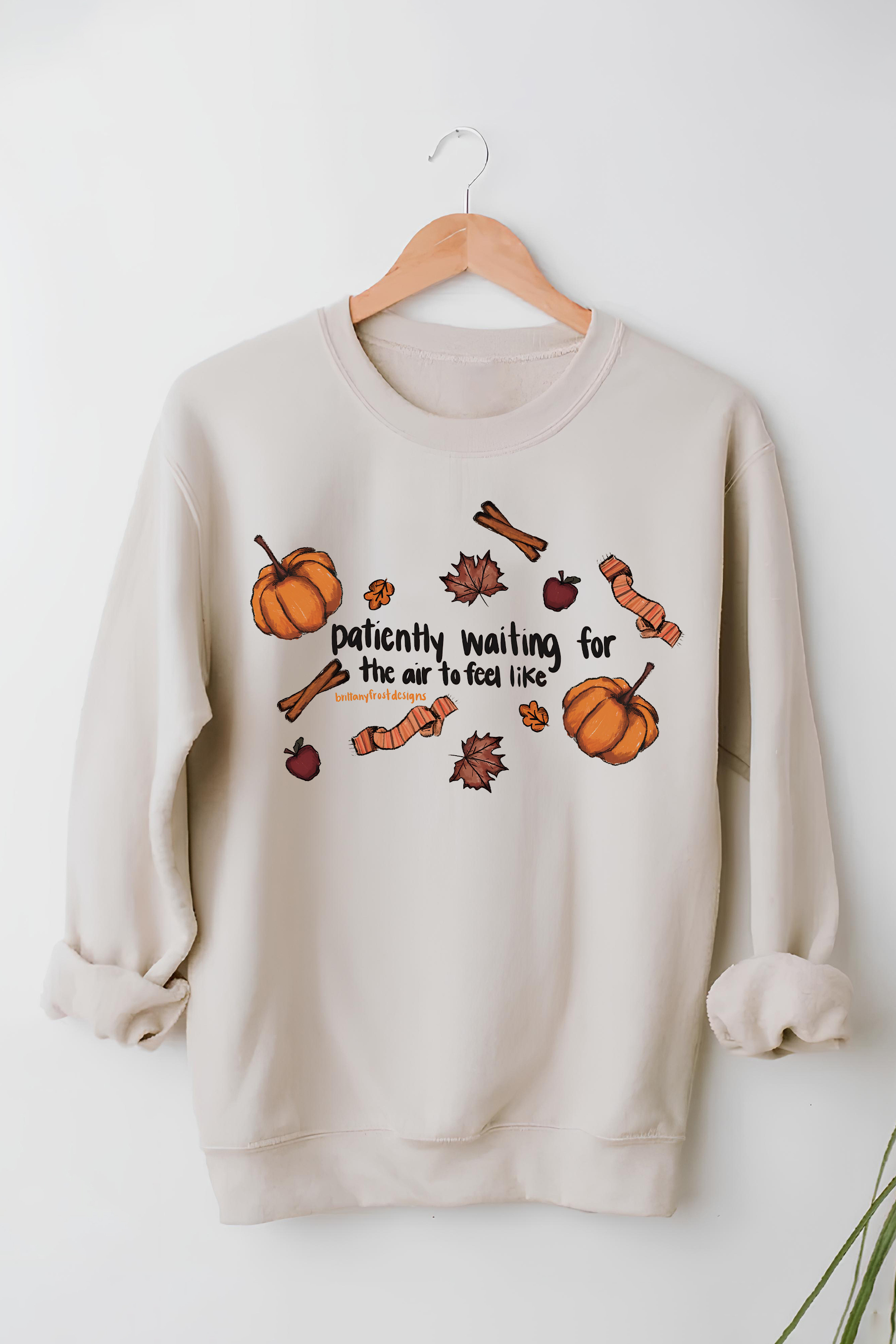 Autumn Vibe Sweatshirt For Women