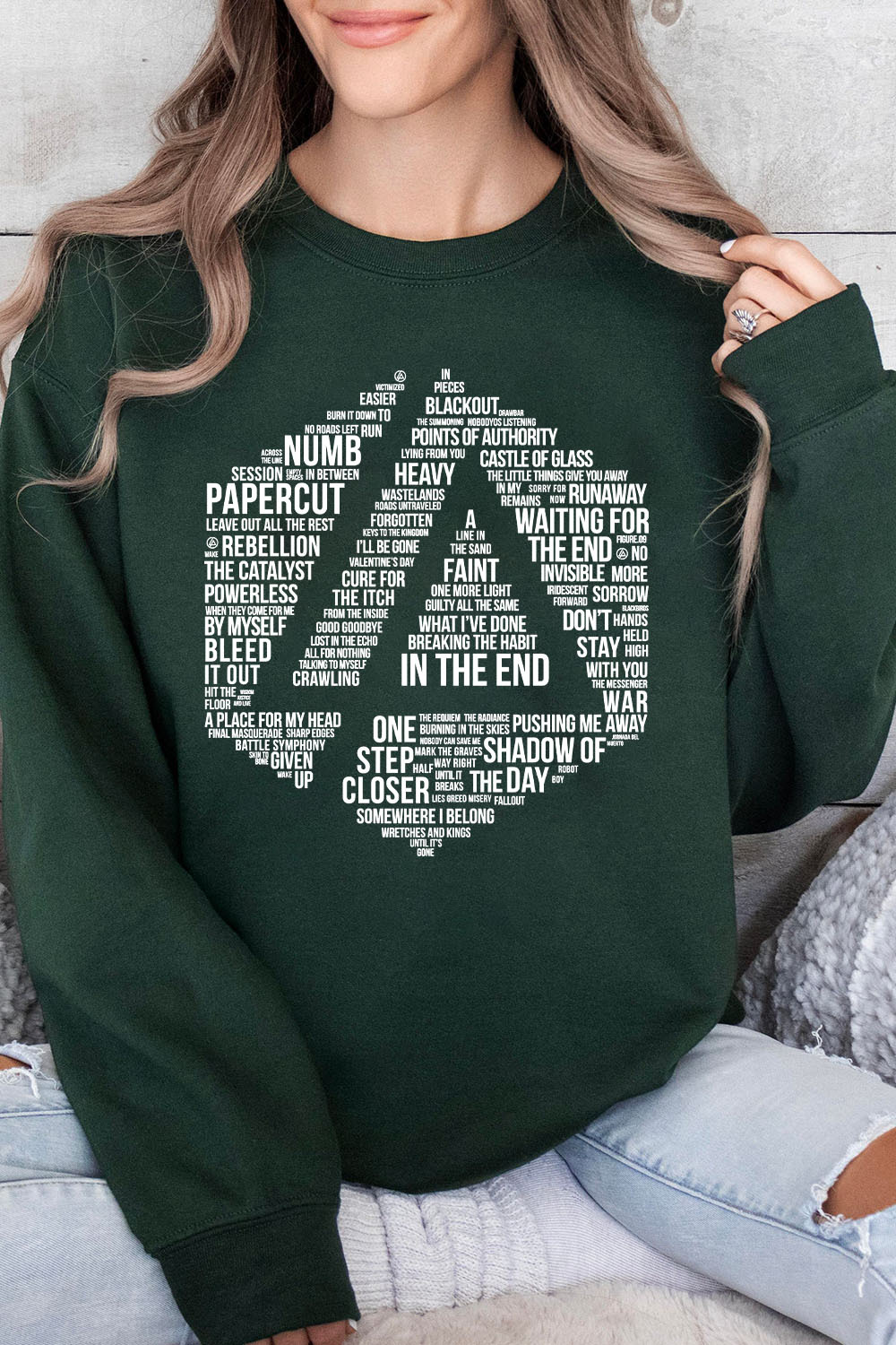 Linkin Park Rock Band Sweatshirt For Women