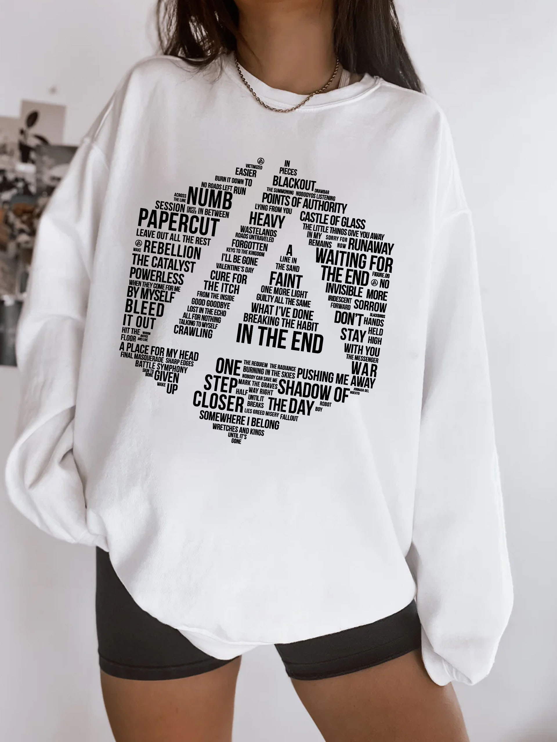 Linkin Park Rock Band Sweatshirt For Women
