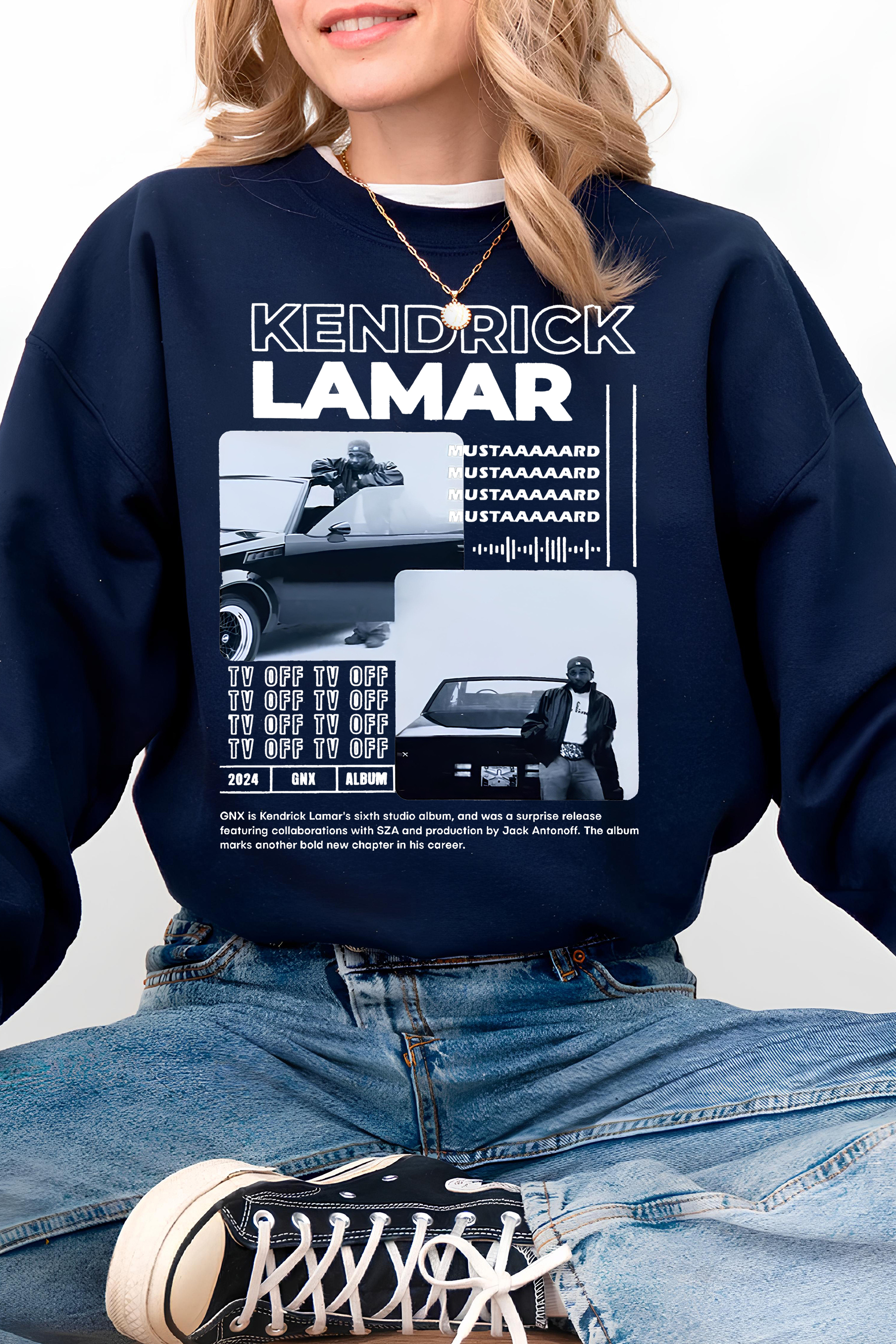 Kendrick TV OFF Fleece Sweatshirt For Women