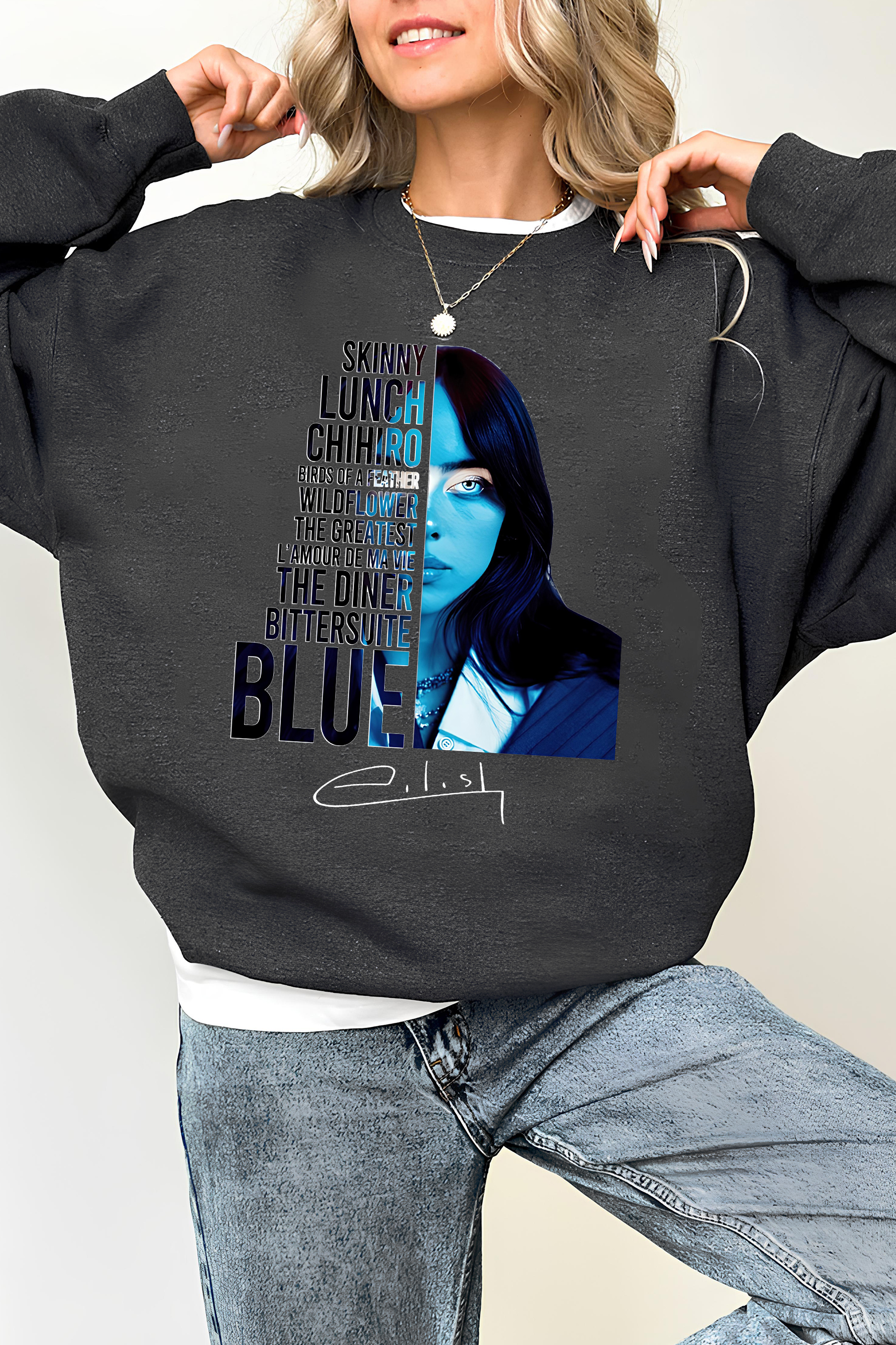 Hit Me Hard And Soft Billie Fleece Sweatshirt For Women