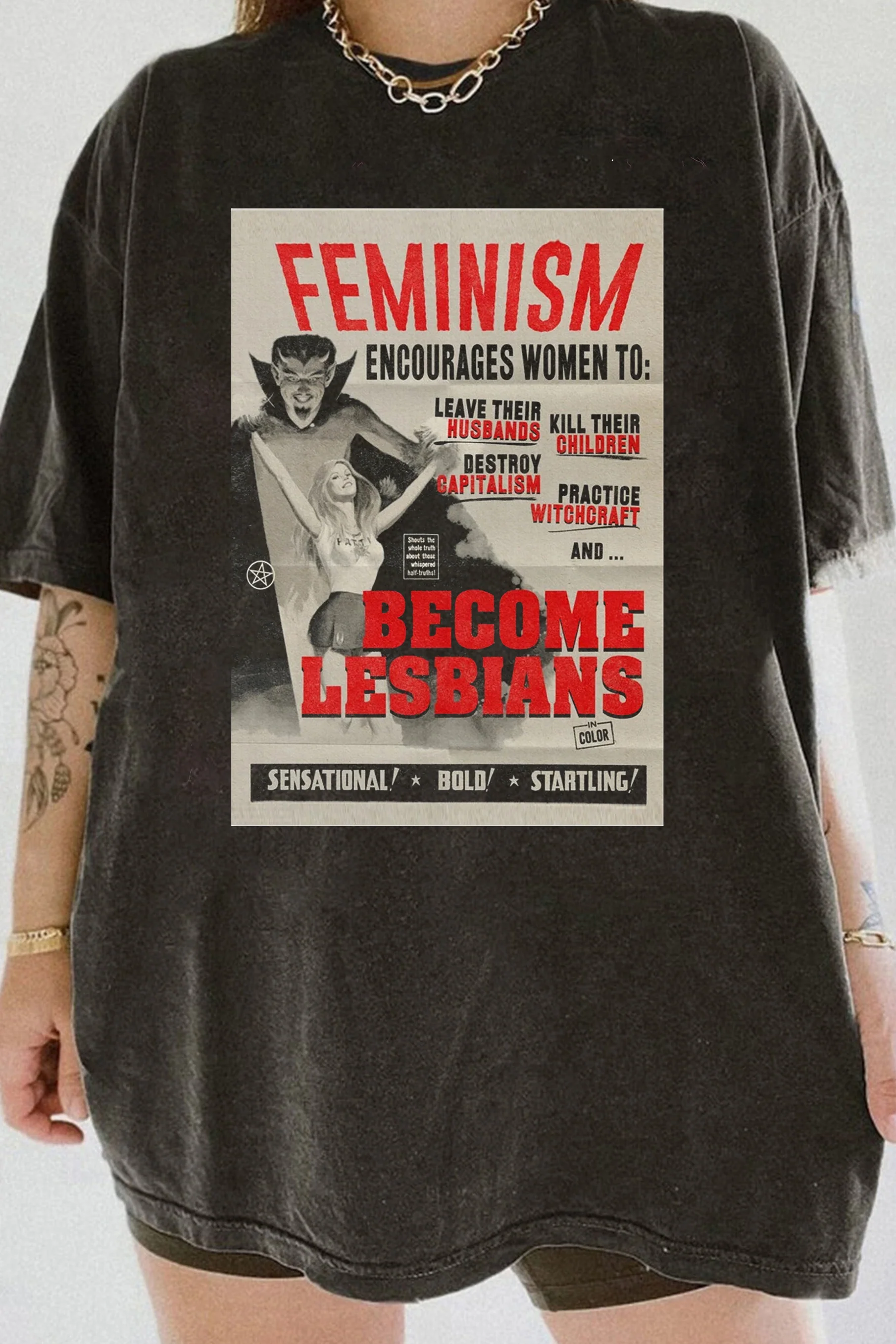 Feminism Encourages Women Lesbian Equality Tee For Women