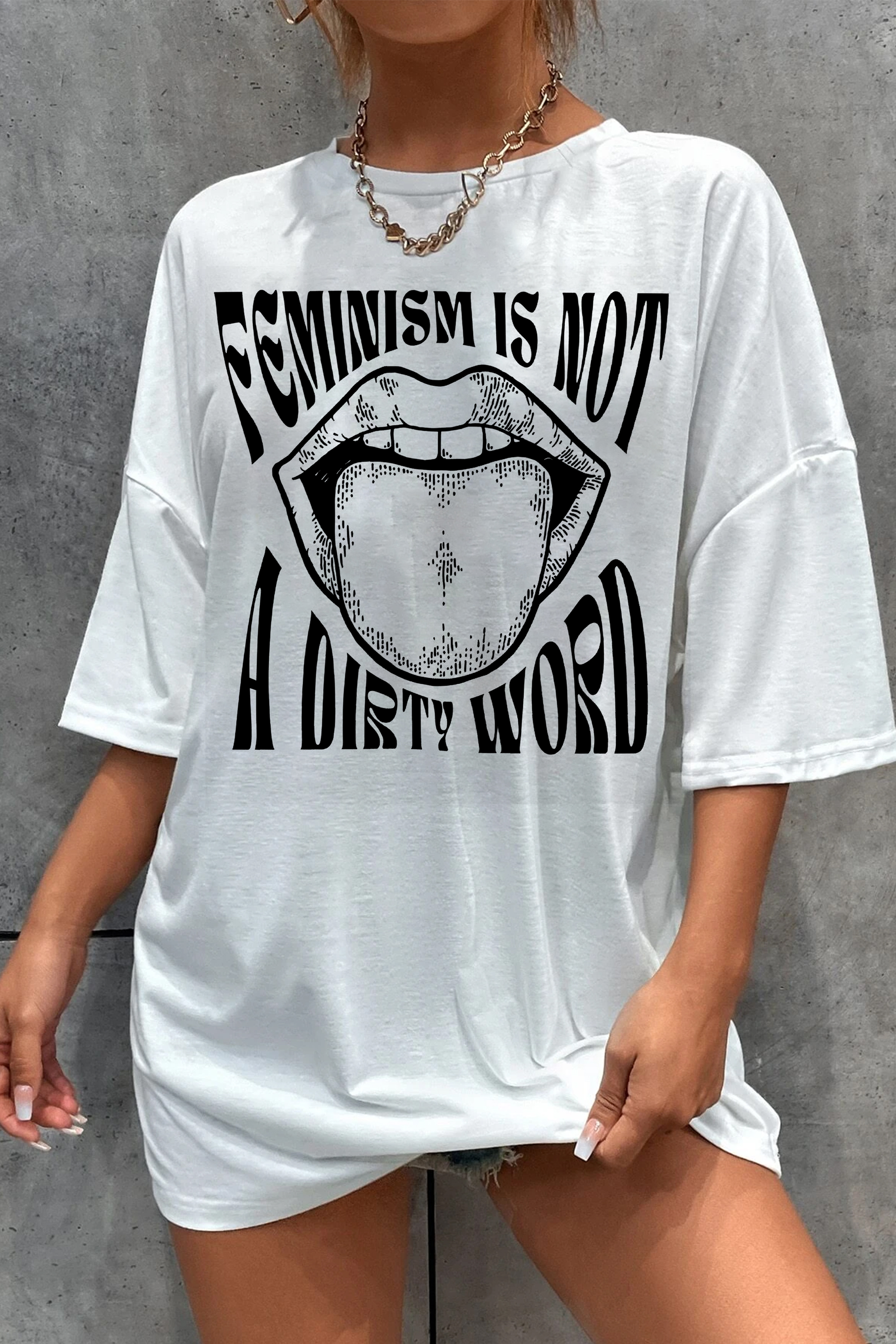 Feminism is not a Dirty Word Shirt Women Rights Tee For Women