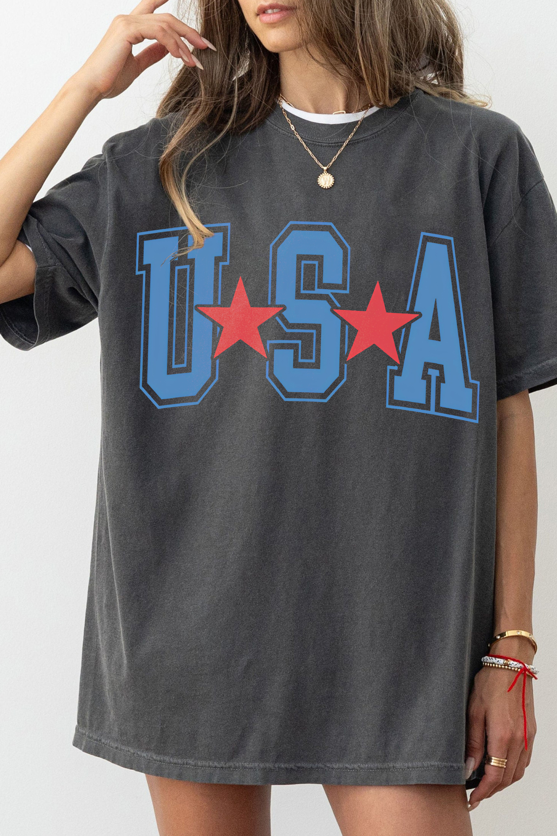USA 4th of July Tee For Women