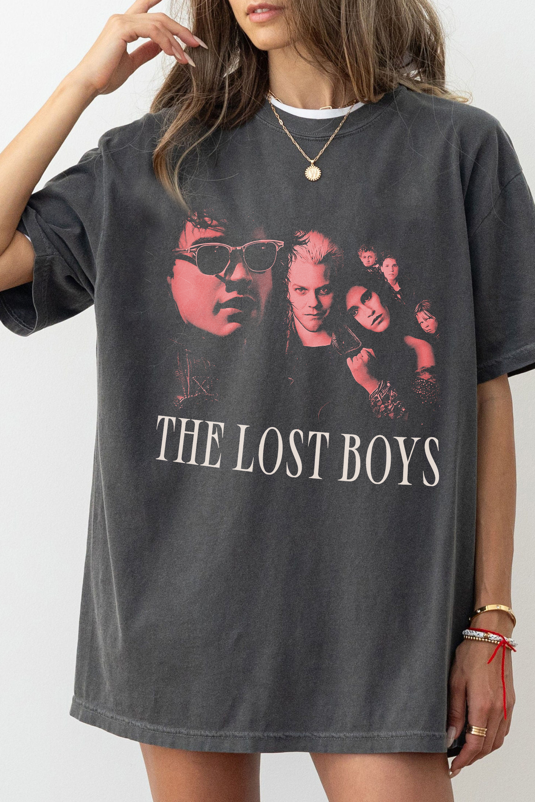 The Lost Boys Retro Horror Movie Graphic Tee For Women 