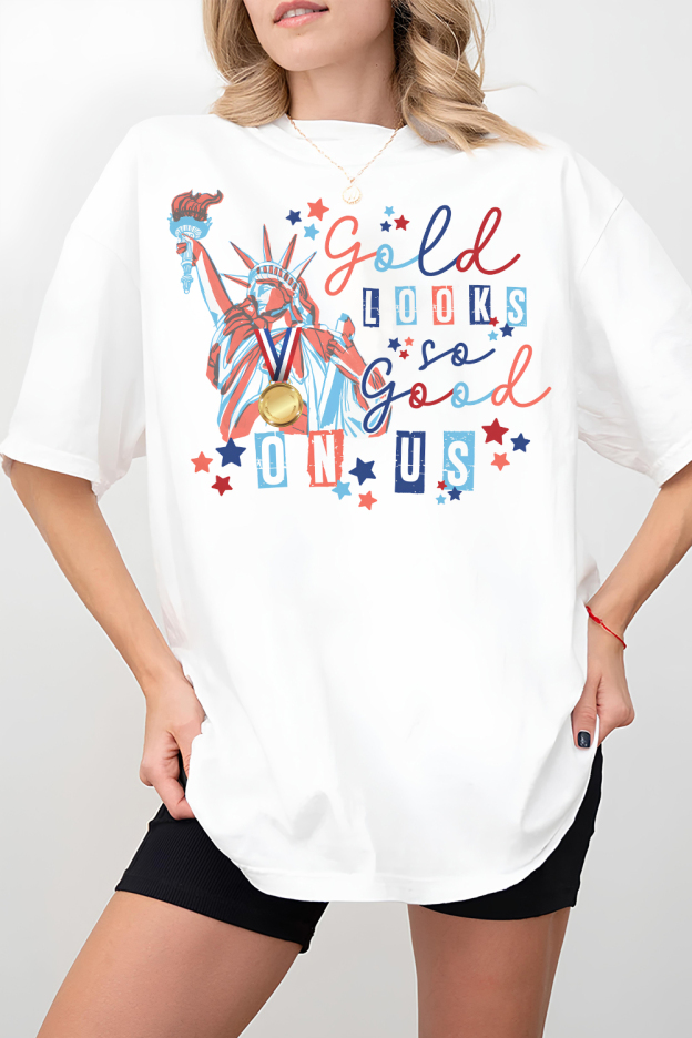 USA Paris summer 2024 Tee For Women