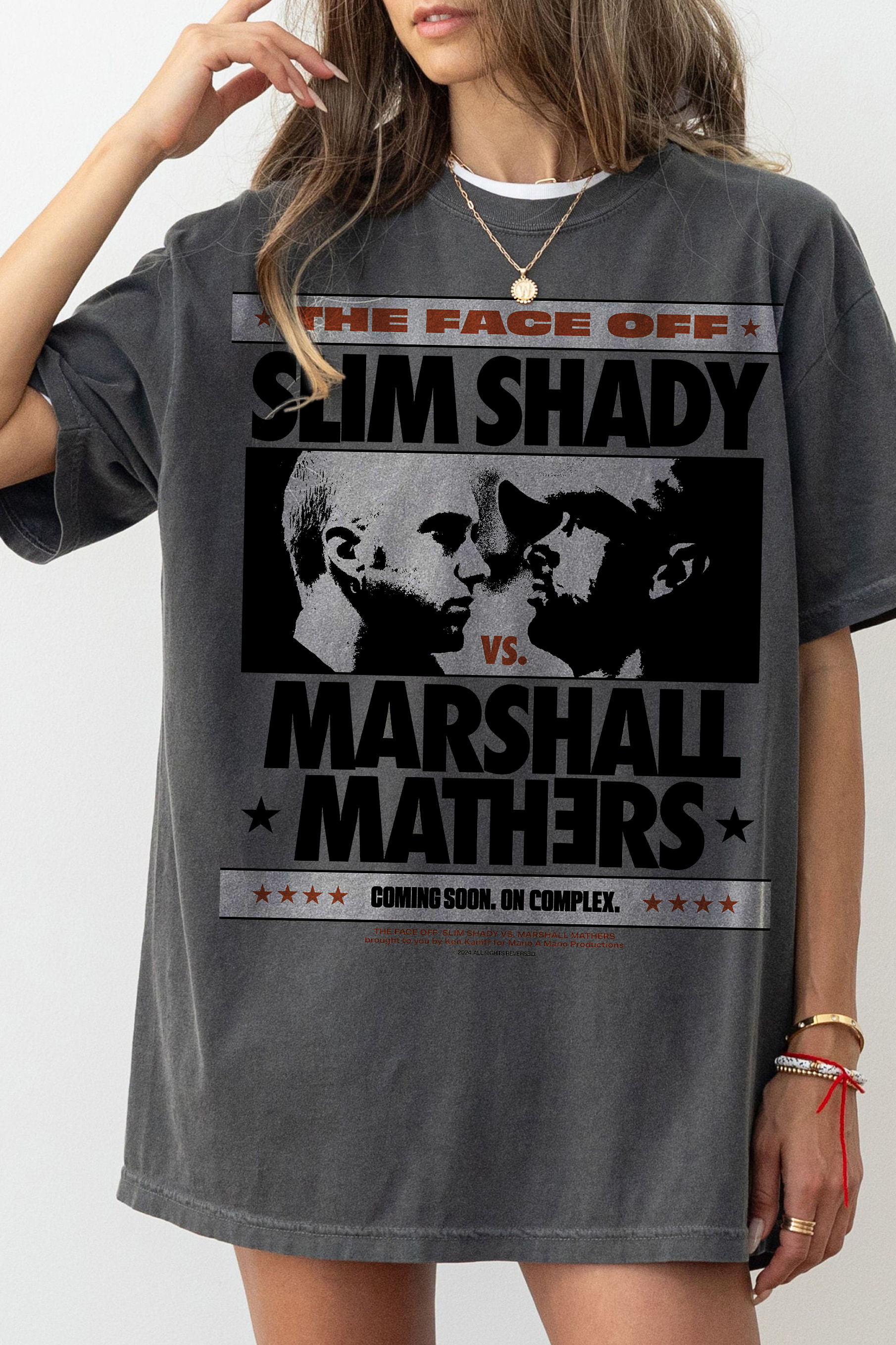 Eminem Poster Tee  For Women