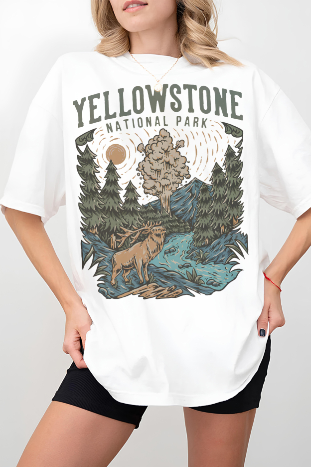 Yellowstone National Park  Tee  For Women