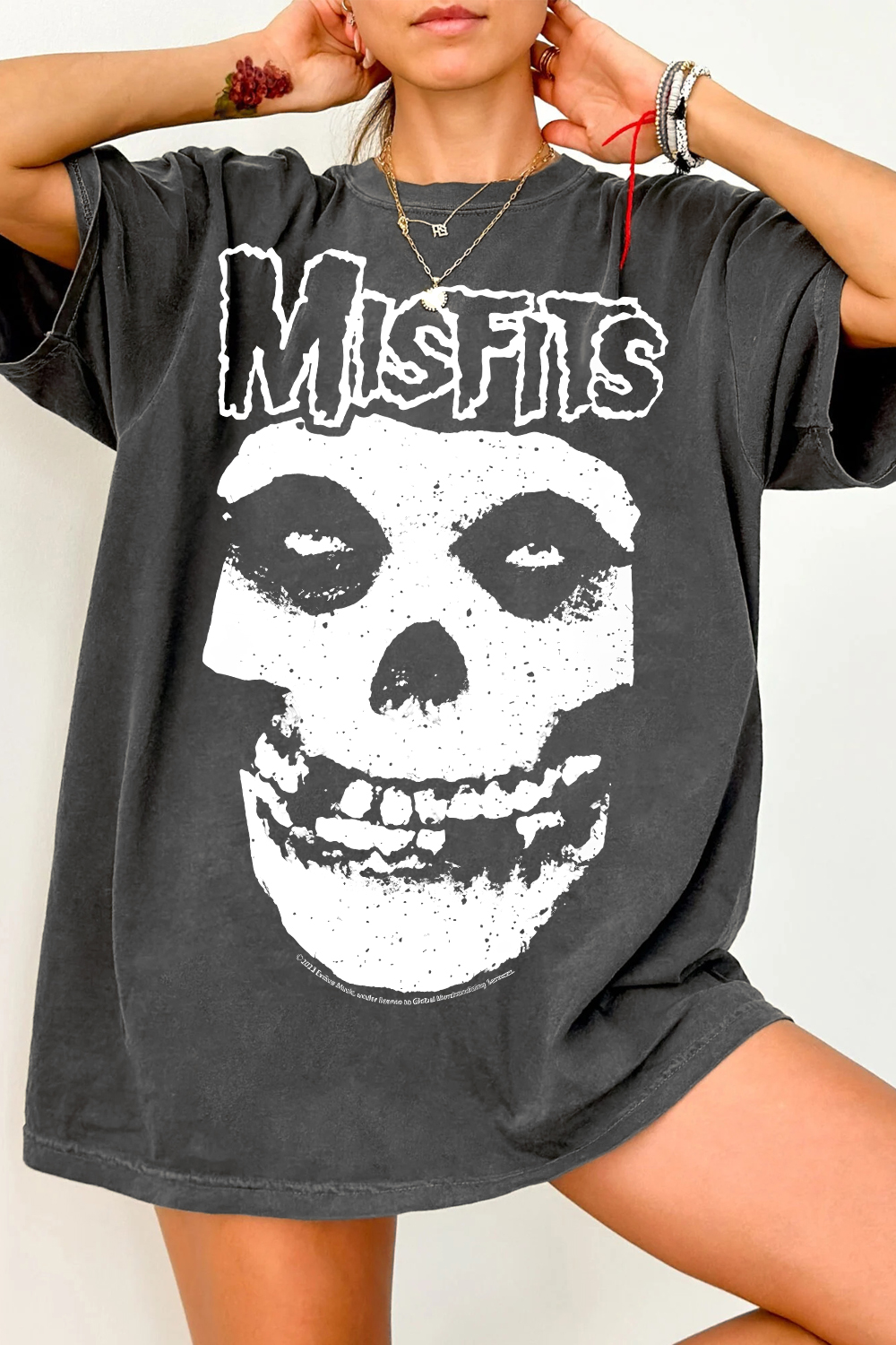 Crimson Ghost Misfits Tee For Women