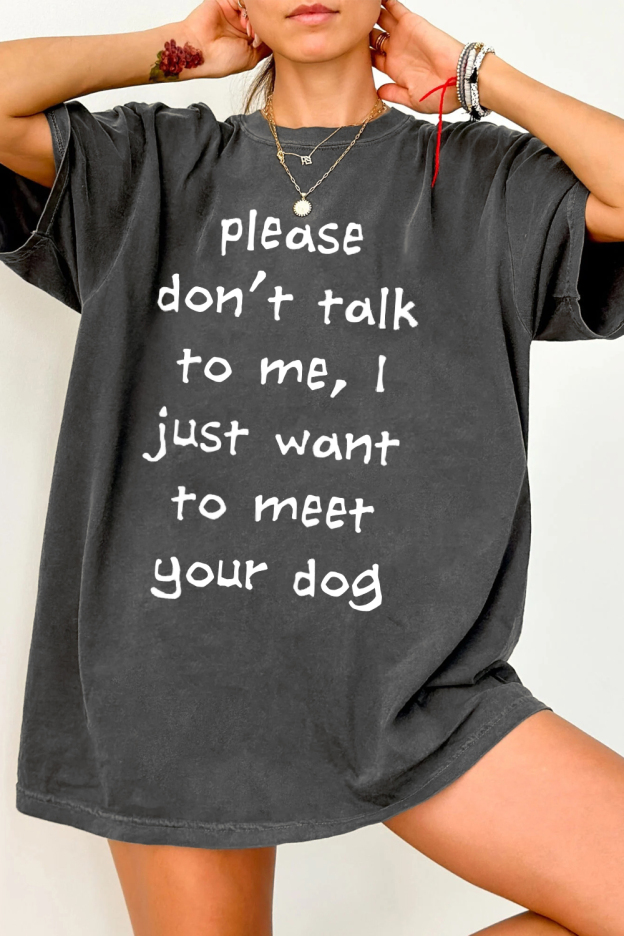 Meet Your Dog  Tee  For Women