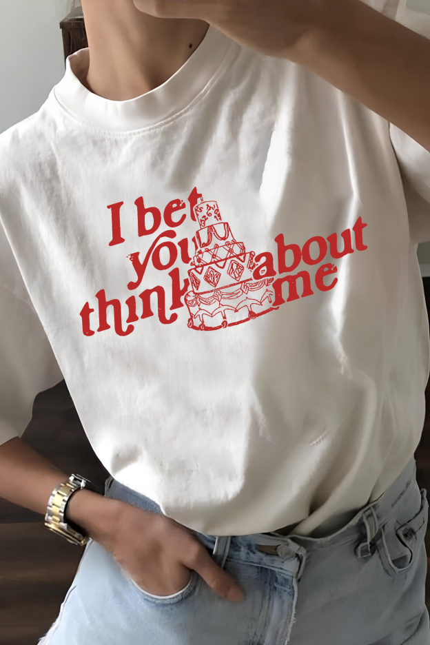 I Bet You Think About Me 90s  TS  Inspired Tee For Women