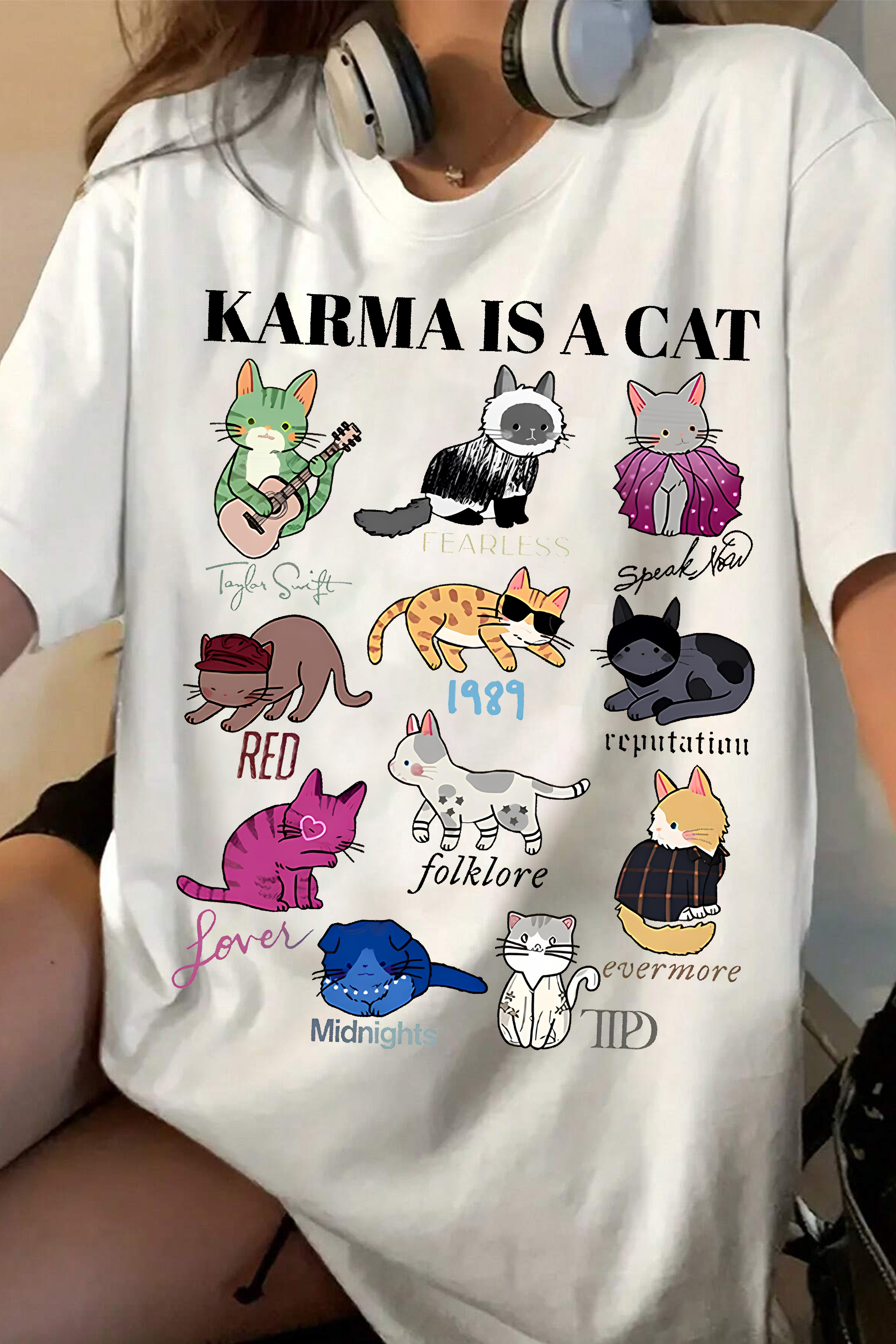 Me And My Friend Cat Lover Tee For Women