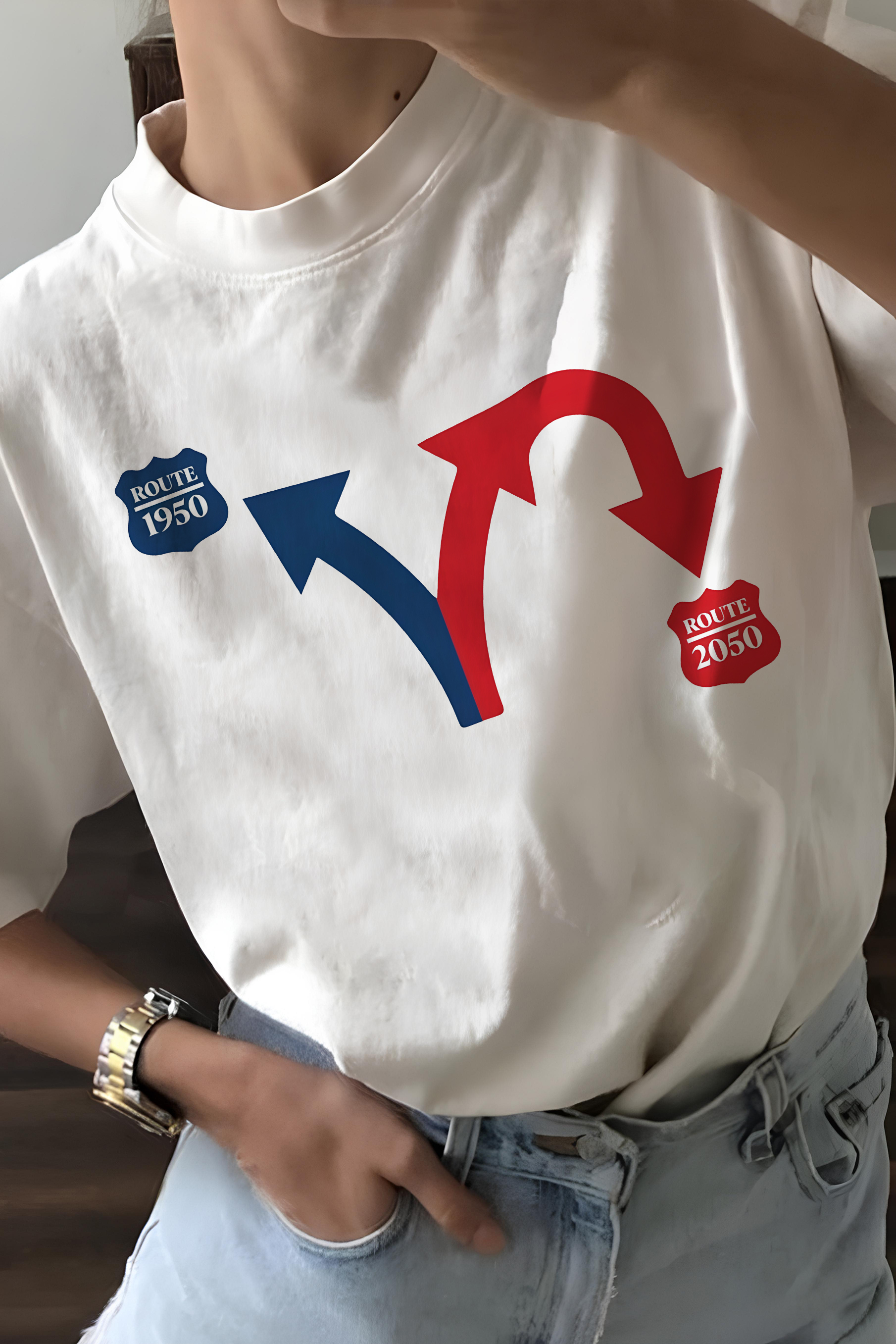 Arrow Indicates Tee For Women  