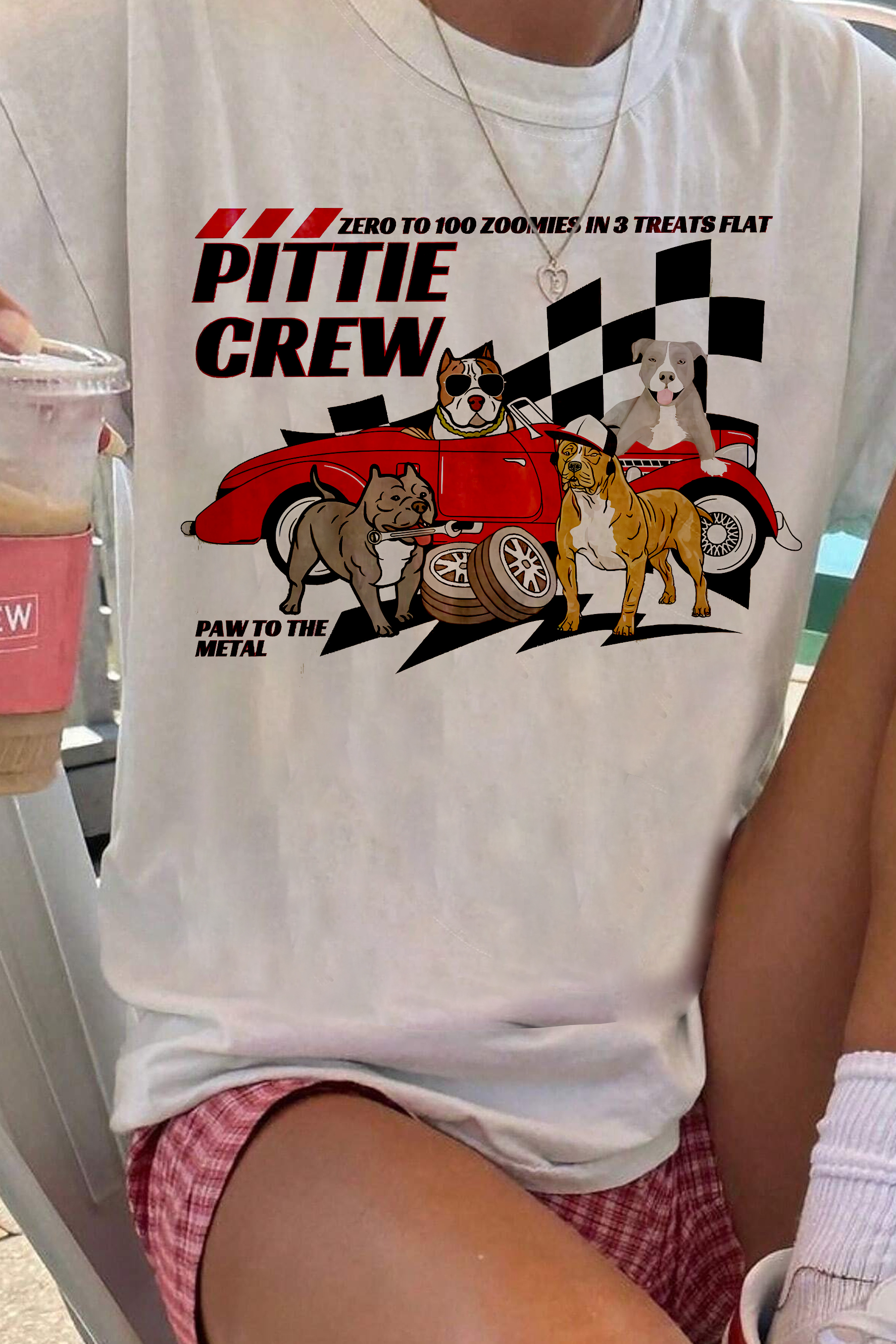 Pitbull Pit Crew  Tee For Women