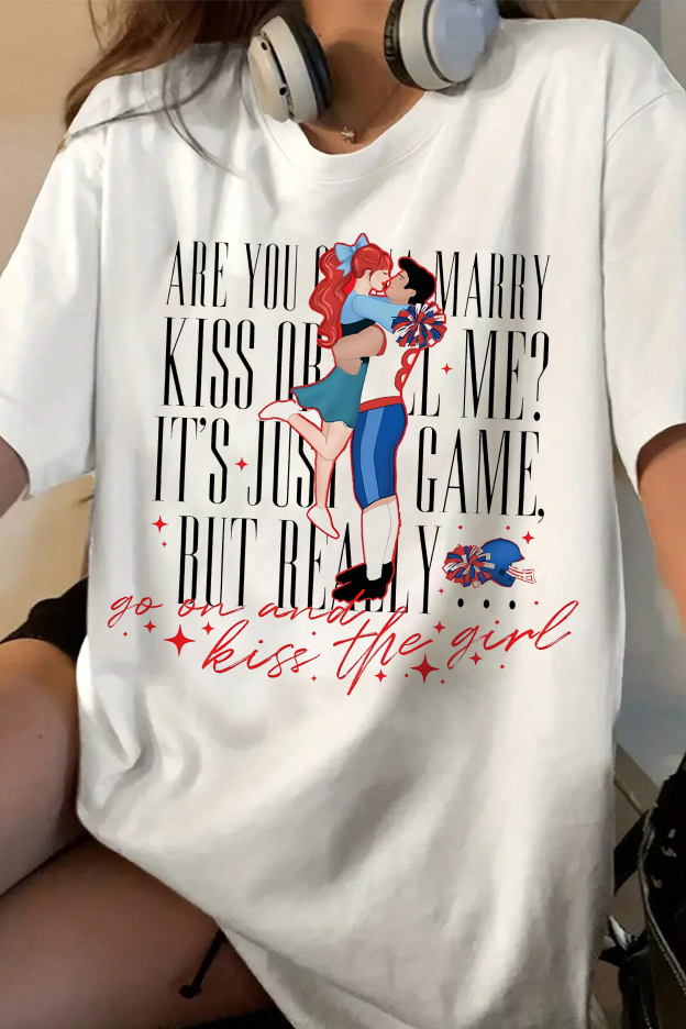 So High School x Ariel x Kiss The Girl  TTPD  Tee For Women