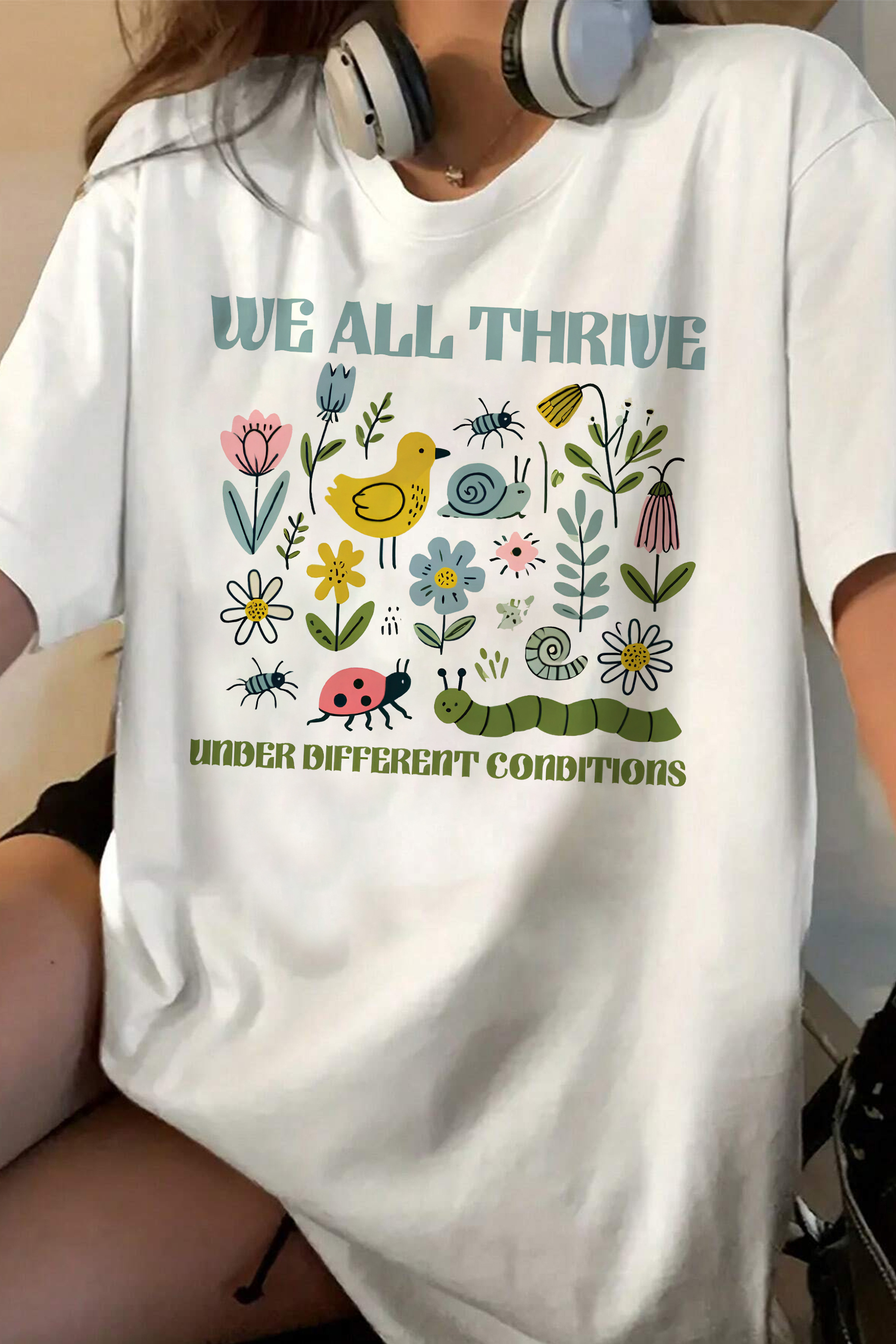 Neurodivergent Mental Health Tee For Women   