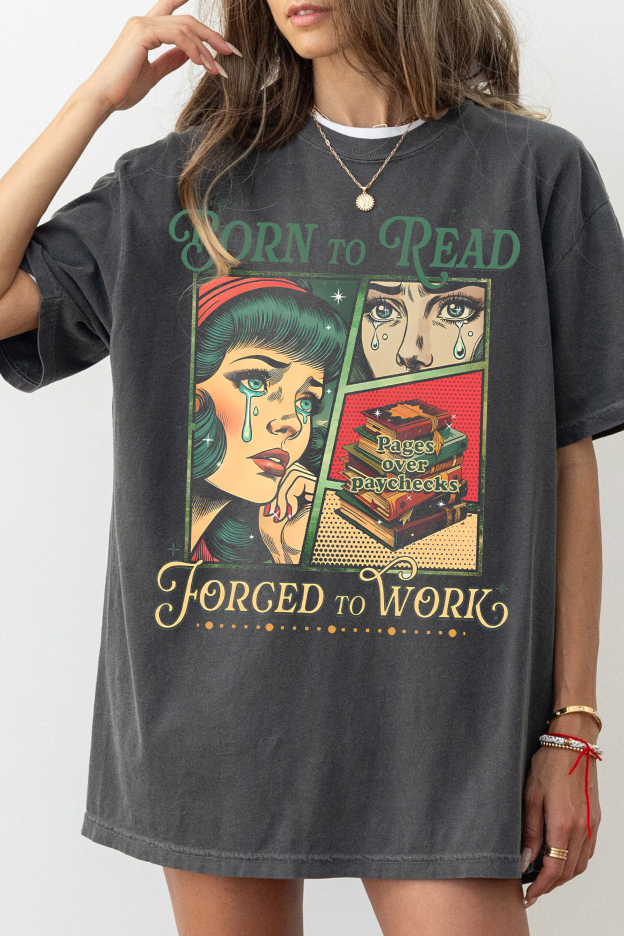 Funny Reader Book Addict Tee For Women