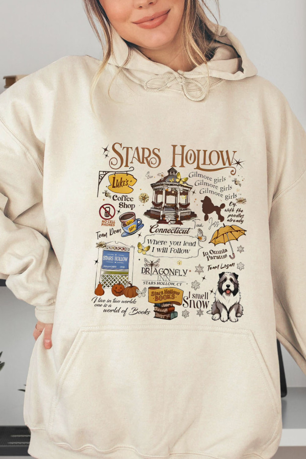Stars Hallow Gilmore Girls Hoodies For Women