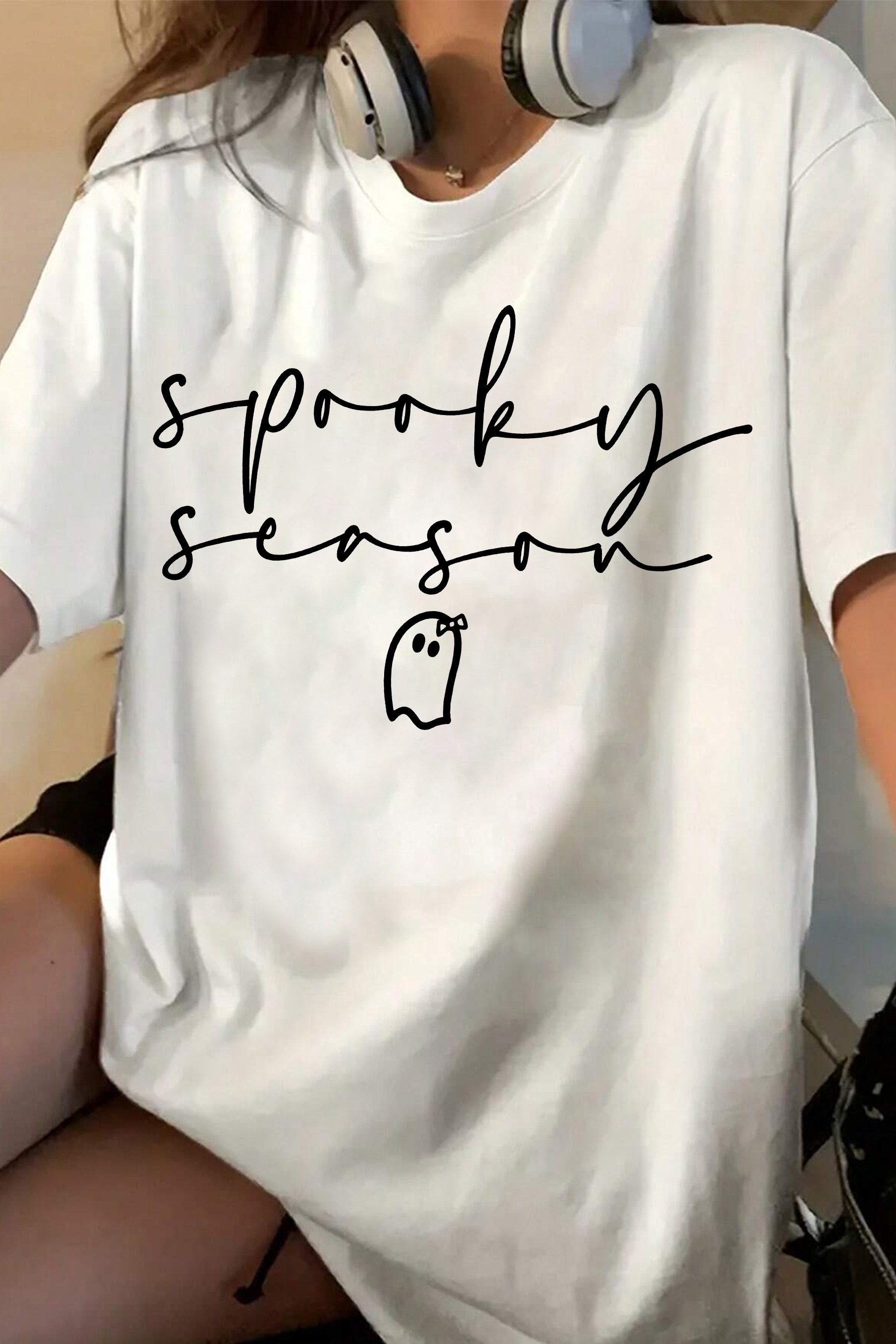 Spooky Season  Halloween Tee For Women  