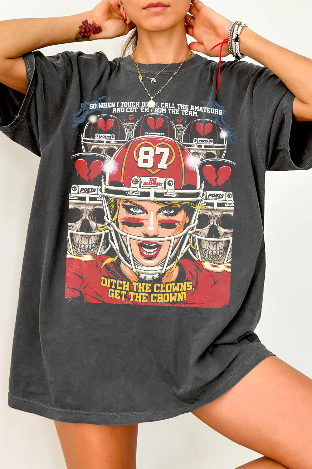 Taylor being cheer captain   Tee For Women