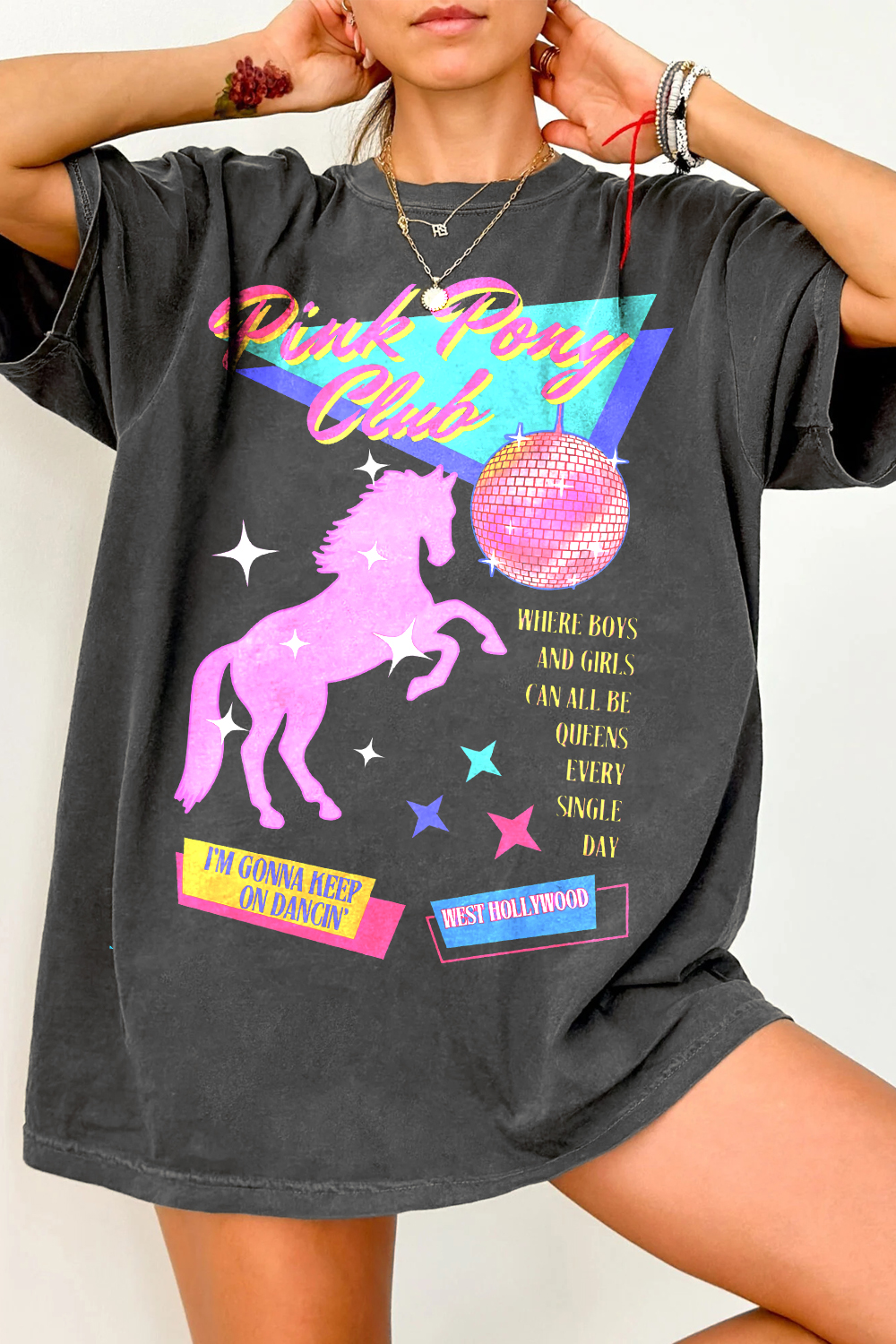 PINK PONY CLUB Chappell  Tee For Women