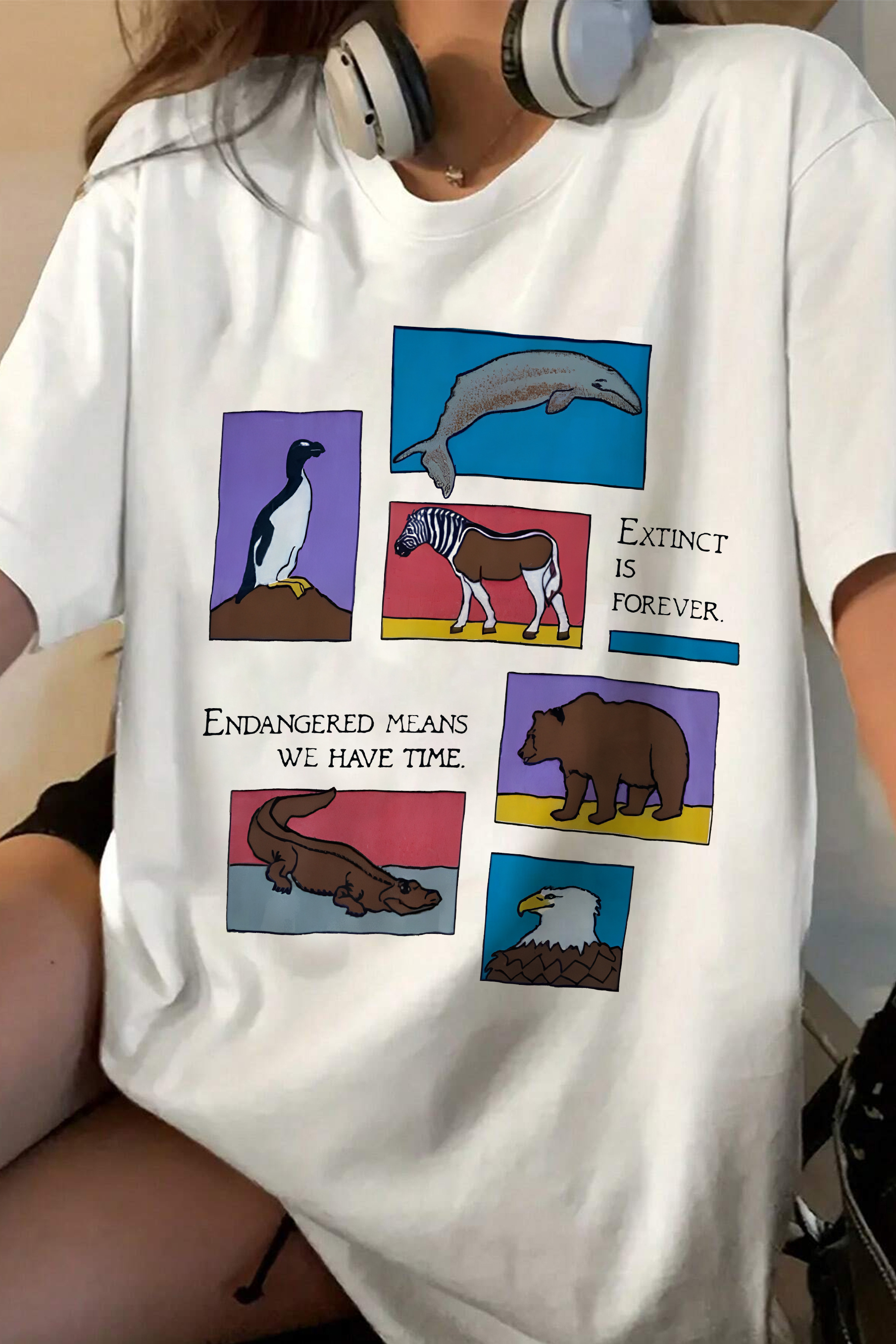  We Have Time Vintage Tee For Women