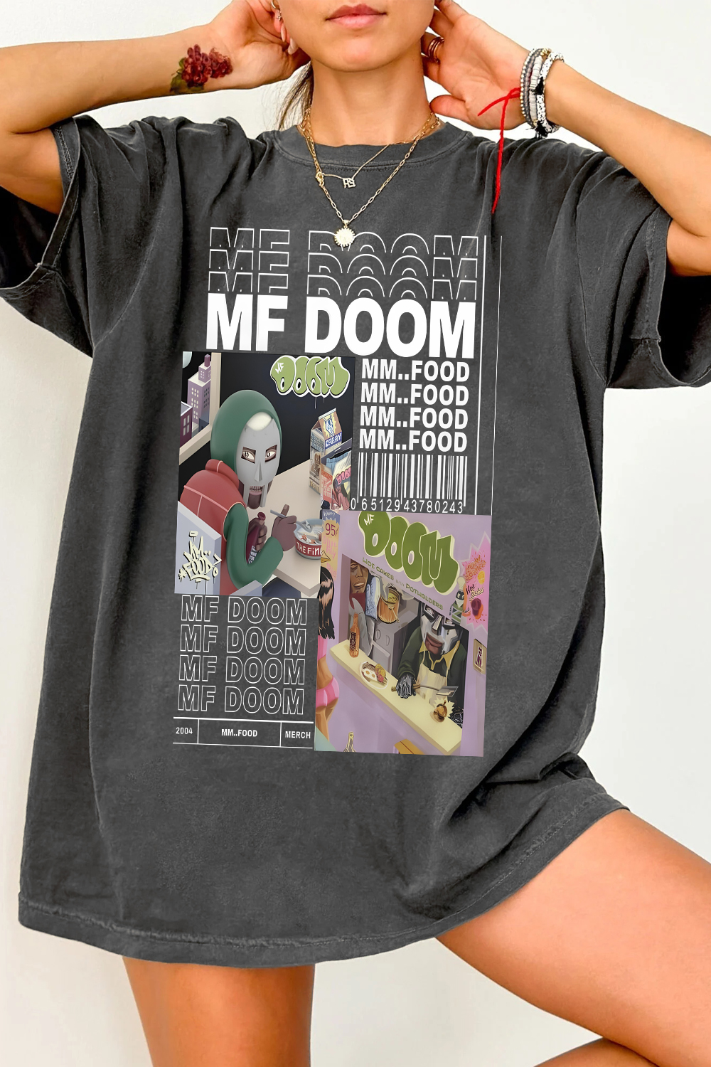 Vintage Mf Doom  Tee For Women