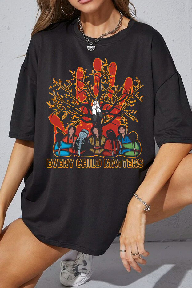 Indigenous Awareness Child Matters Orange Day Tee For Women