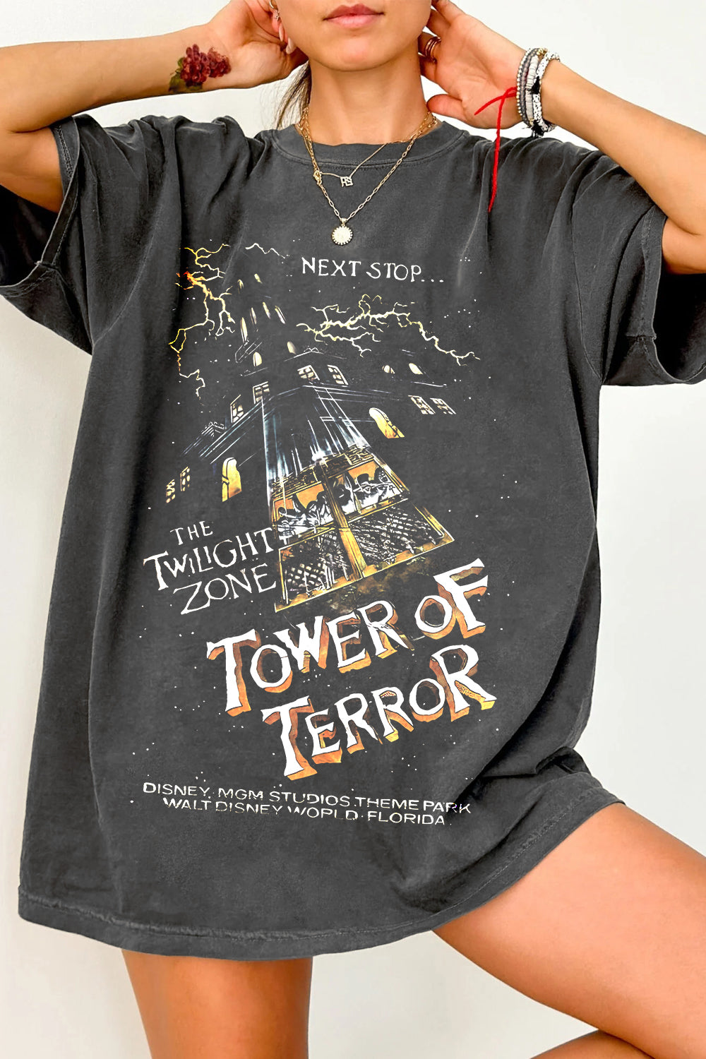 Retro Tower Of Terror Twilight Zone Tee For Women