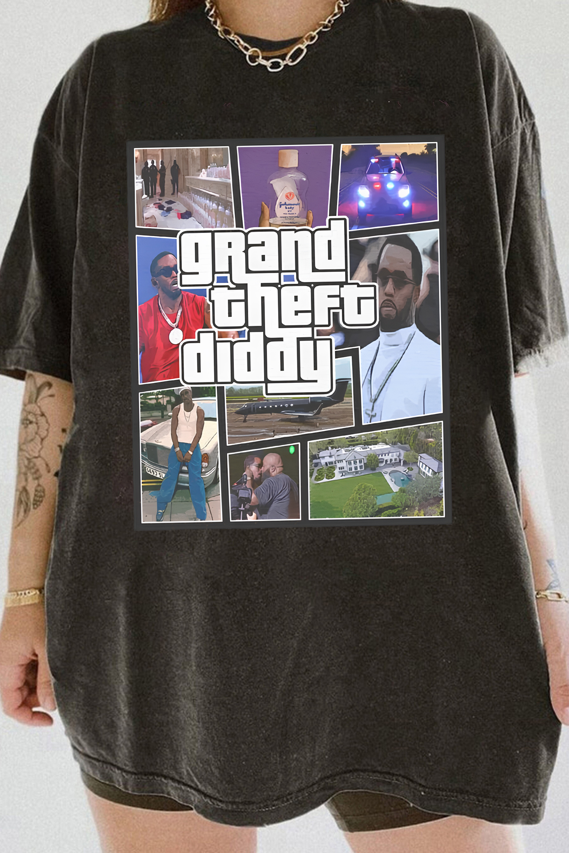 GRAND THEFT DIDDY Tee For Women