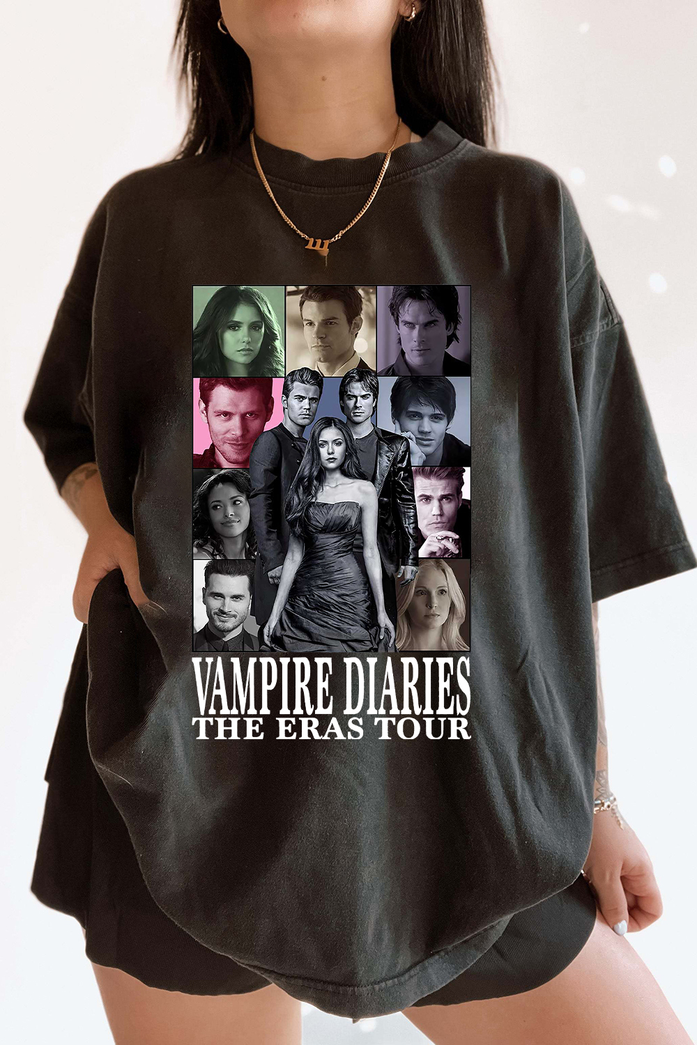 Vampire Diariess Tee For Women
