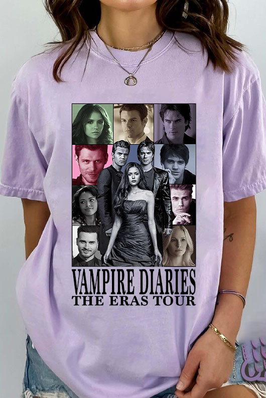 Vampire Diariess Tee For Women