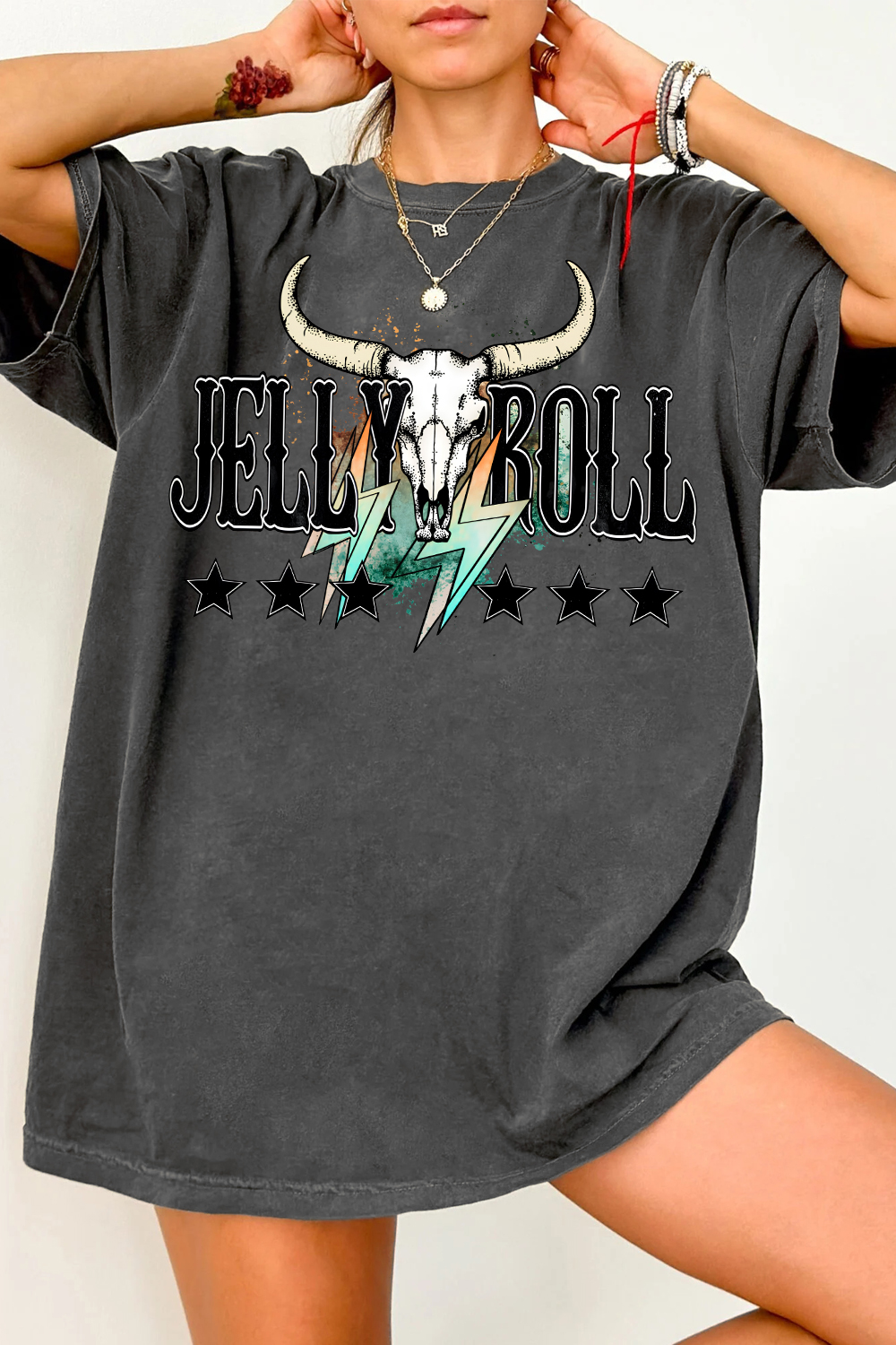 Jelly roll American country singer Tee For Women