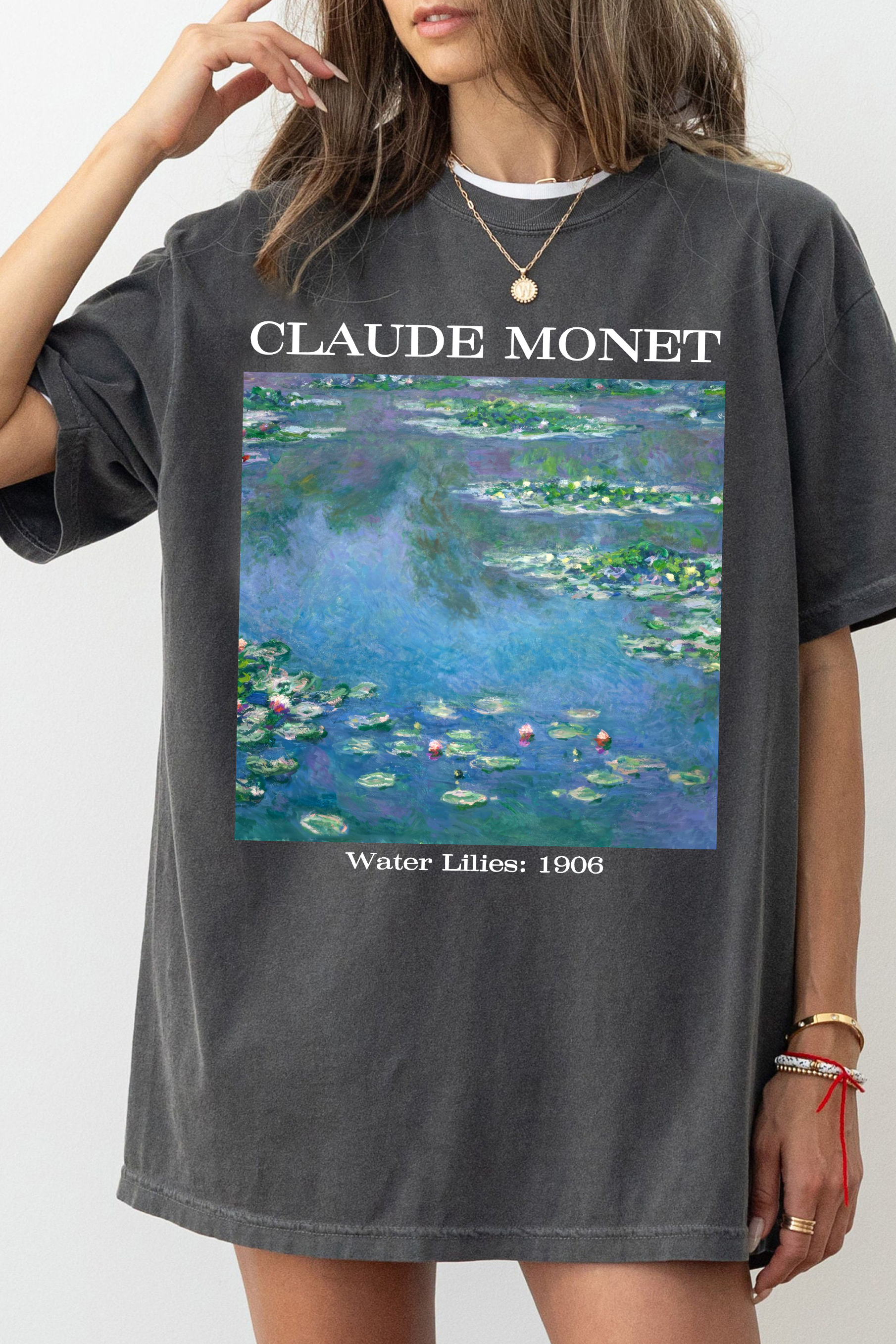 Monet Water Lilies Tee For Women