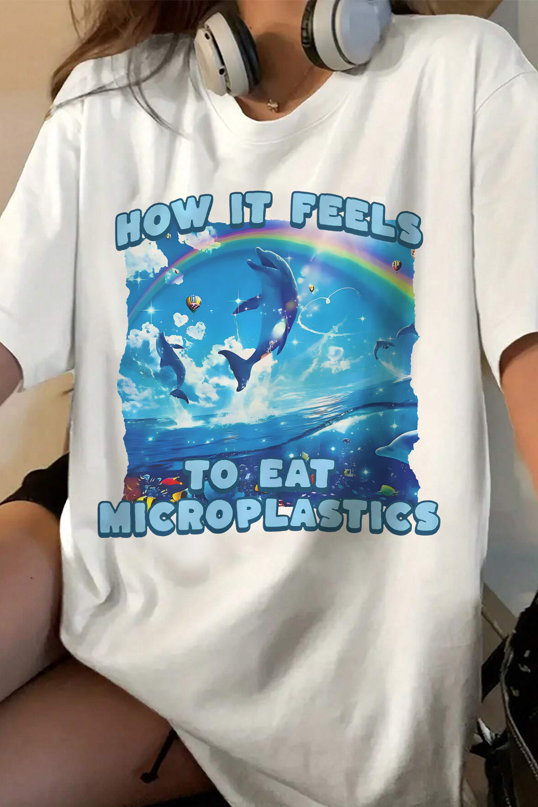 How It Feels To Eat Microplastics Tee For Women