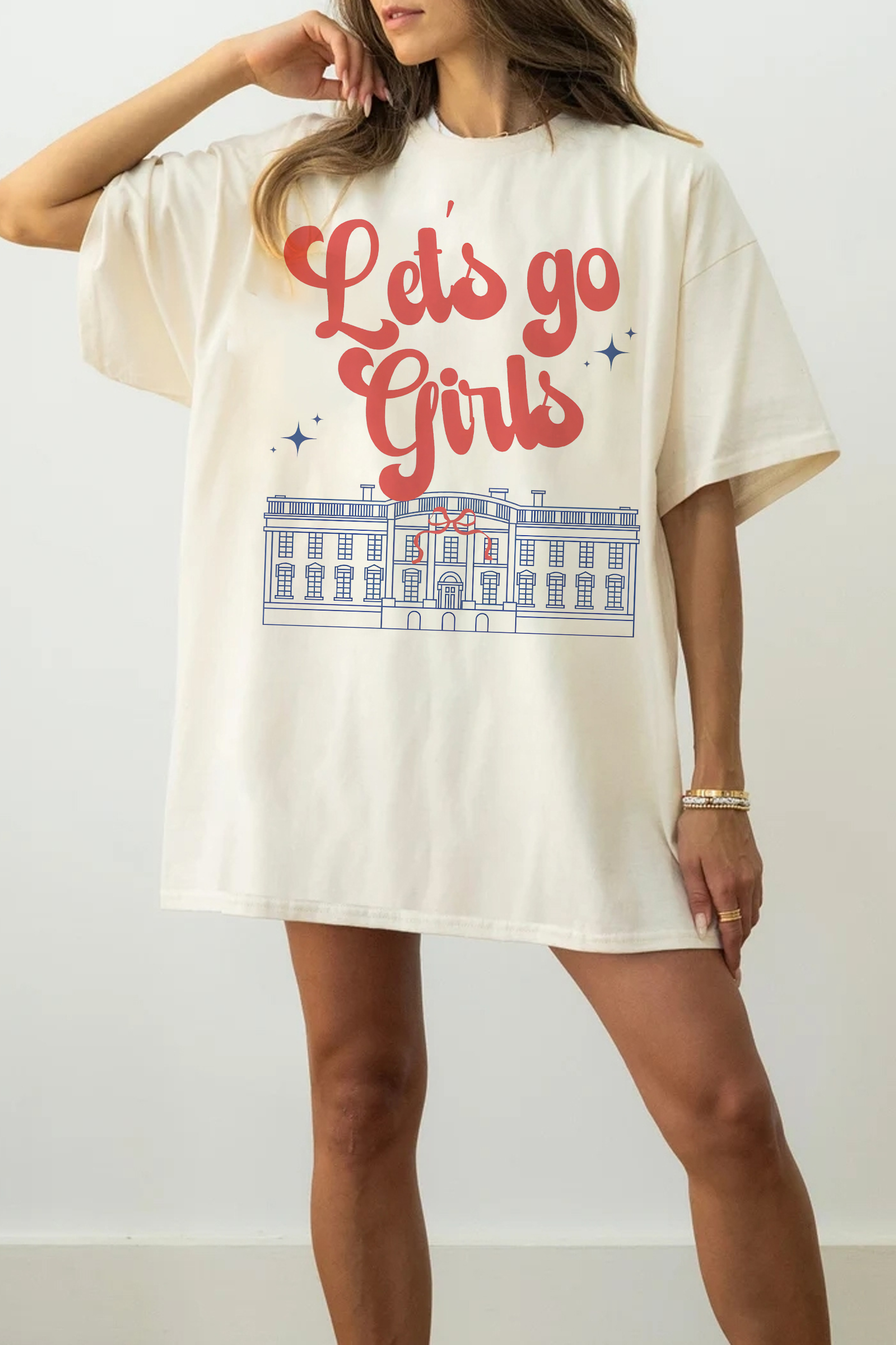 Let's Go Girls Tee For Women