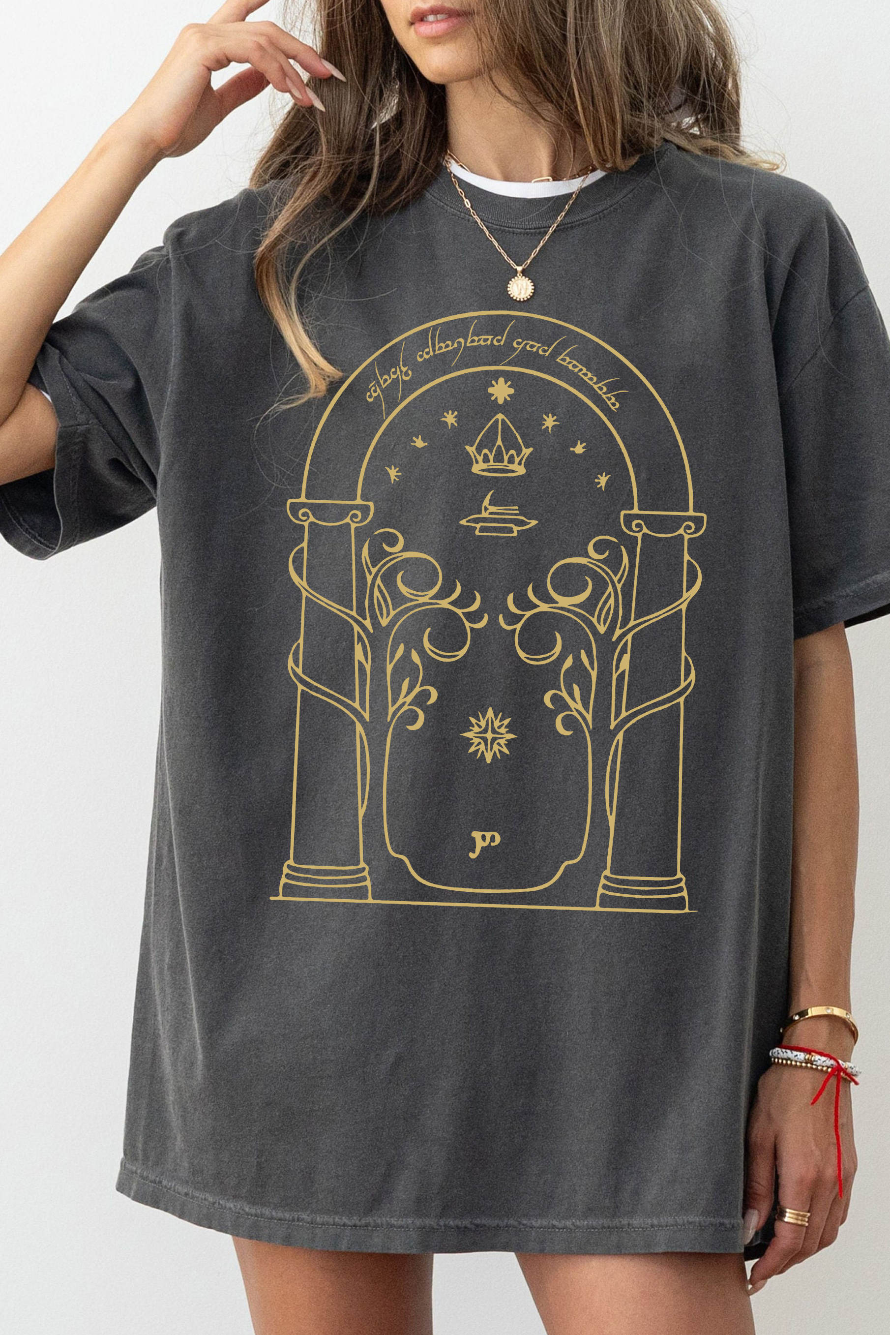 Durin's Door LOTR Tee For Women