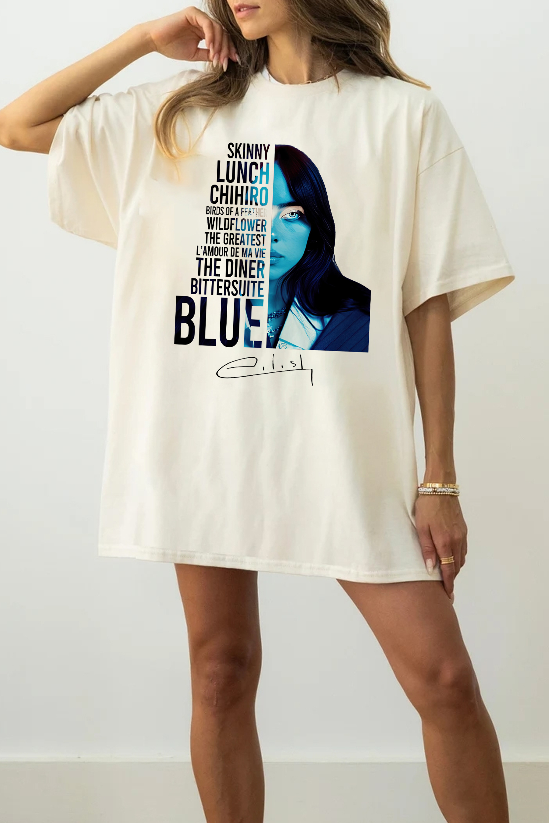 Hit Me Hard And Soft Billie Tee For Women