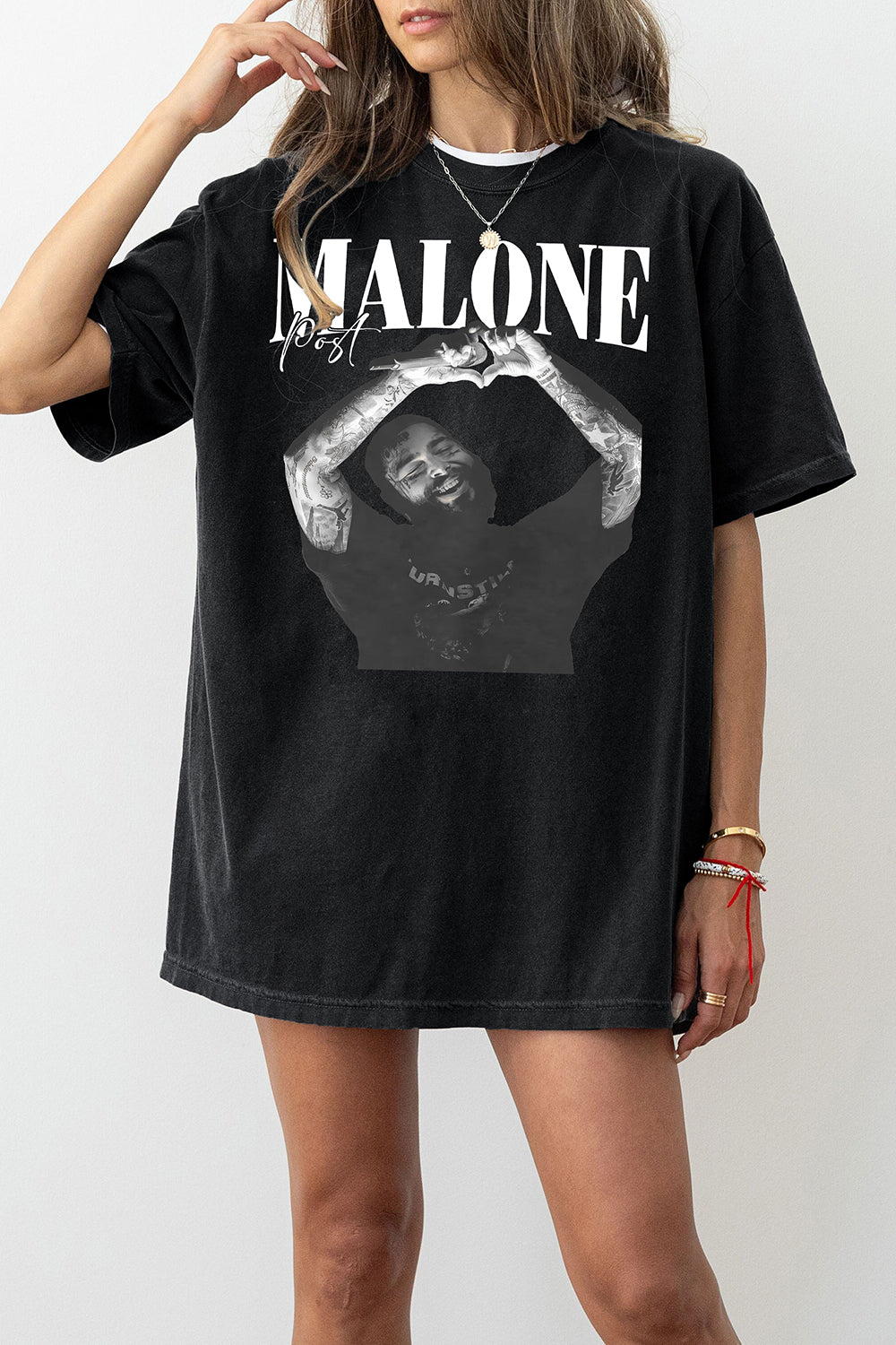 Post Malone Rap Music Merch Tee For Women