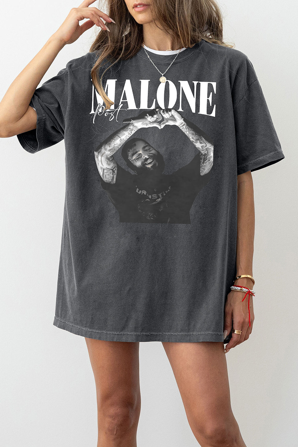 Post Malone Rap Music Merch Tee For Women