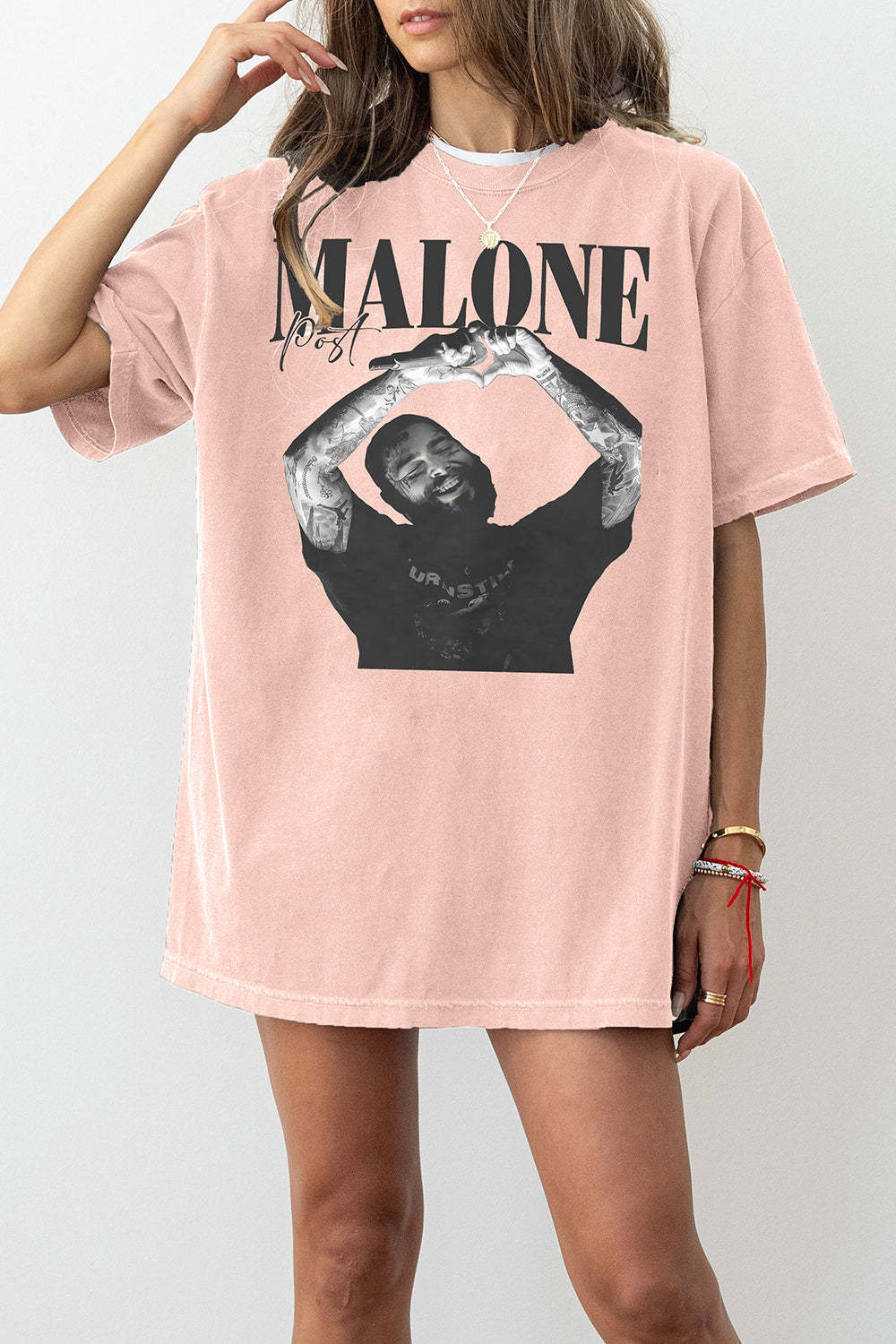 Post Malone Rap Music Merch Tee For Women