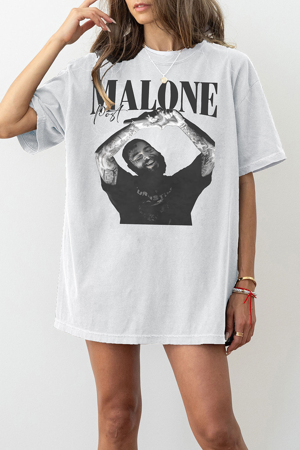 Post Malone Rap Music Merch Tee For Women