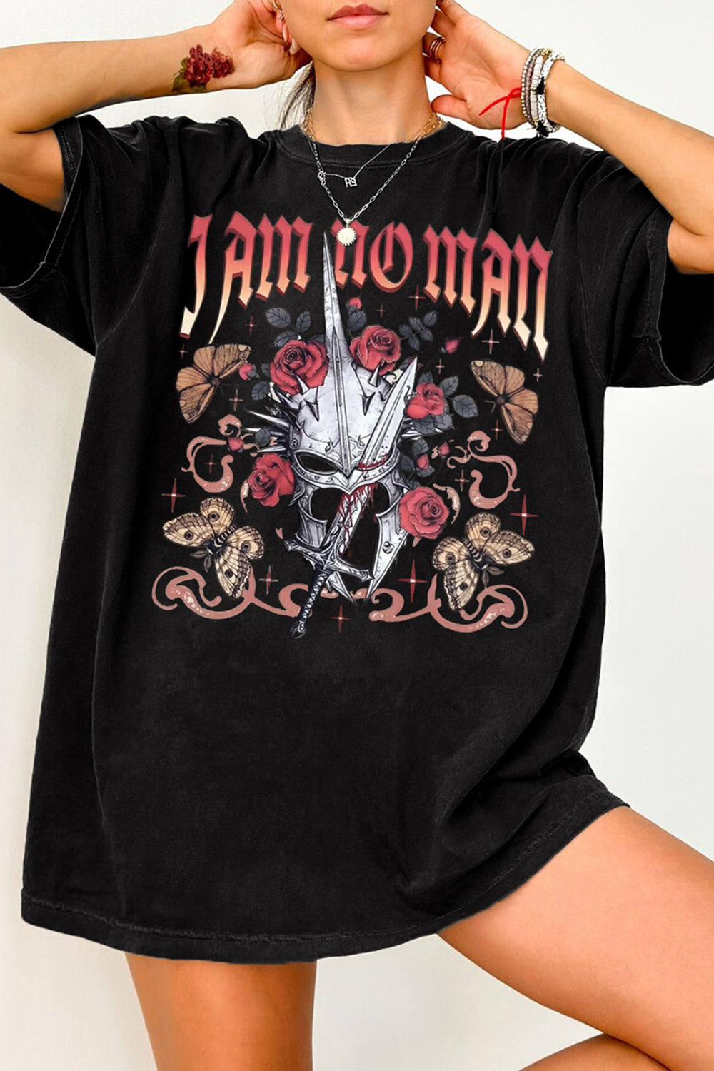 I Am No Man Fantasy Tee For Women