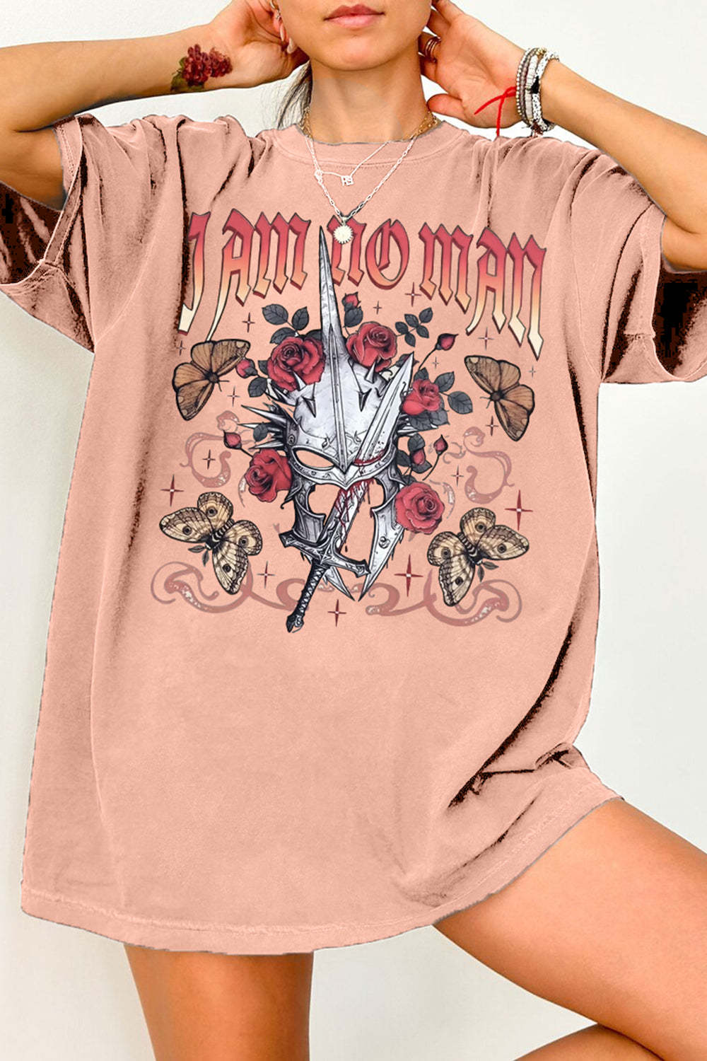 I Am No Man Fantasy Tee For Women