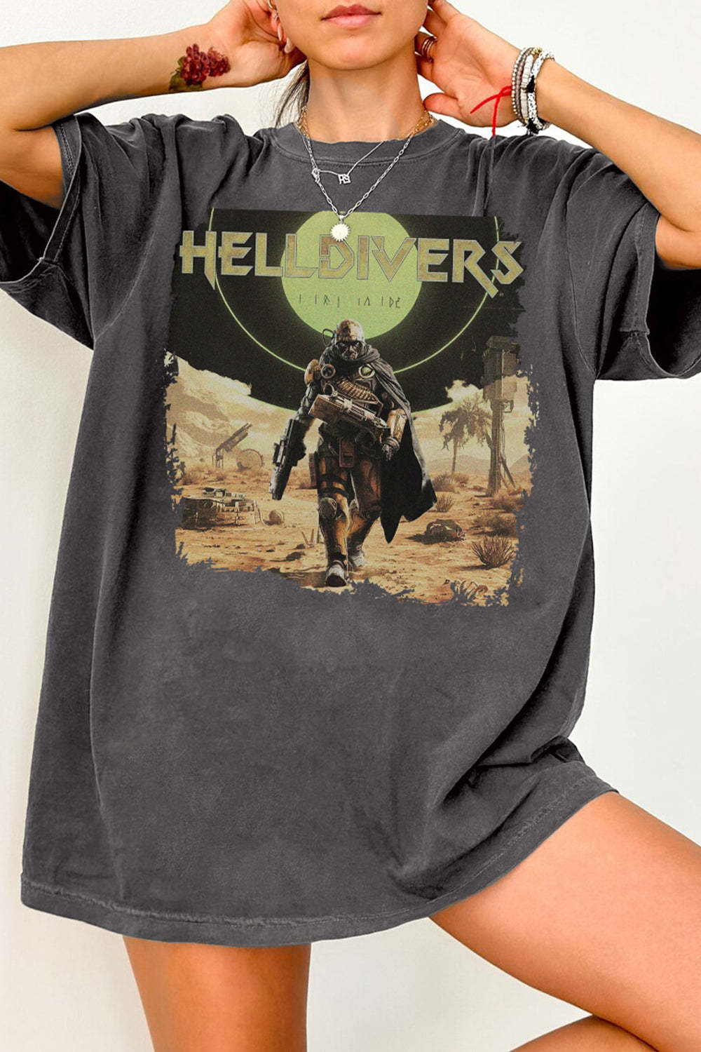 Helldivers 2 Retro Tee For Women